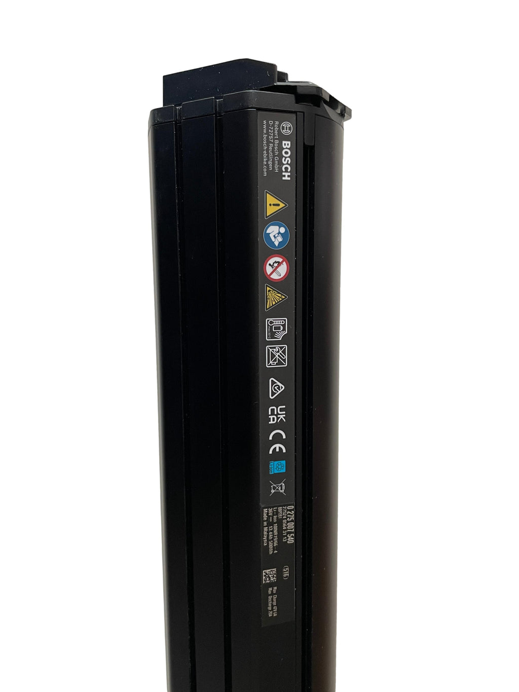 Bosch Powertube 500 - Energieinhalt (aktuell) 94% -  vertikal