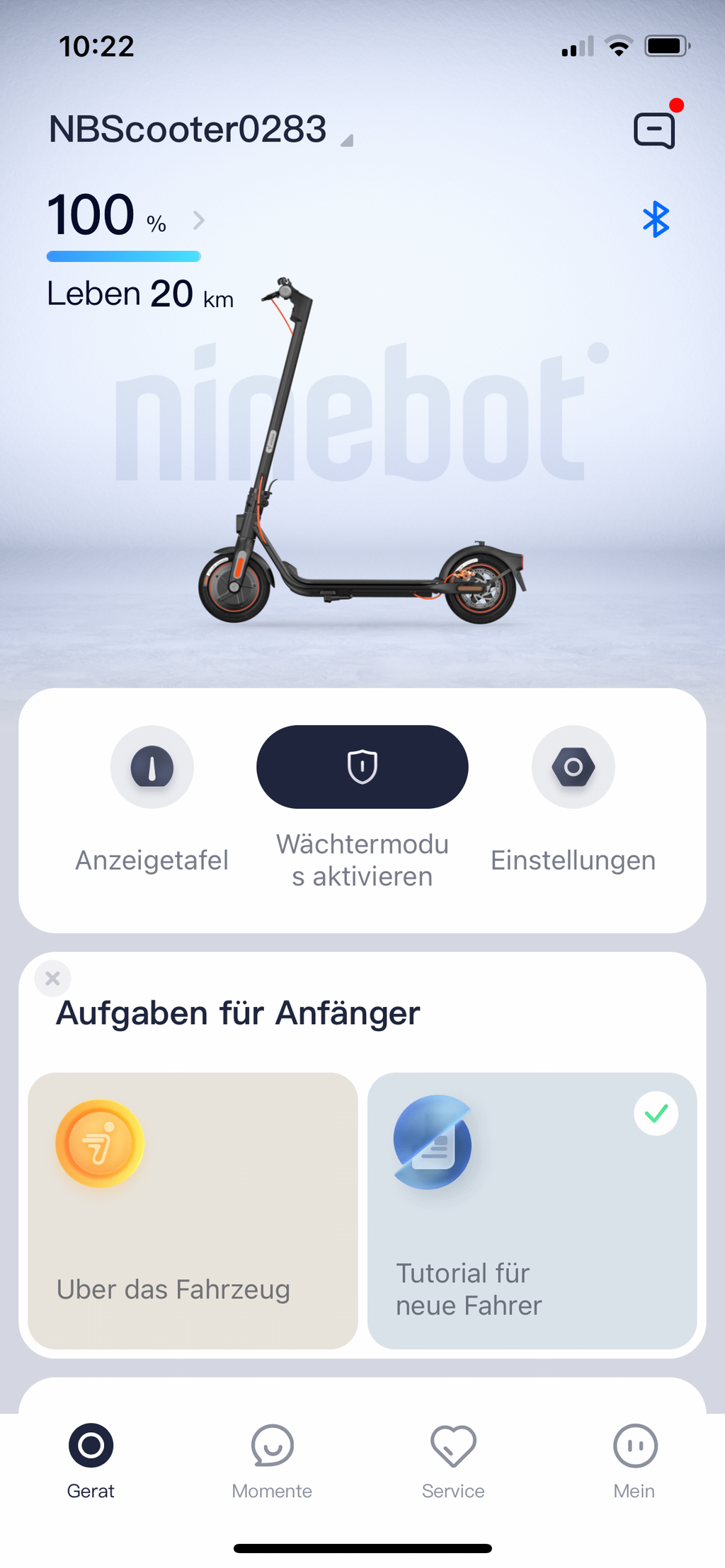 Segway ninebot KickScooter F20D