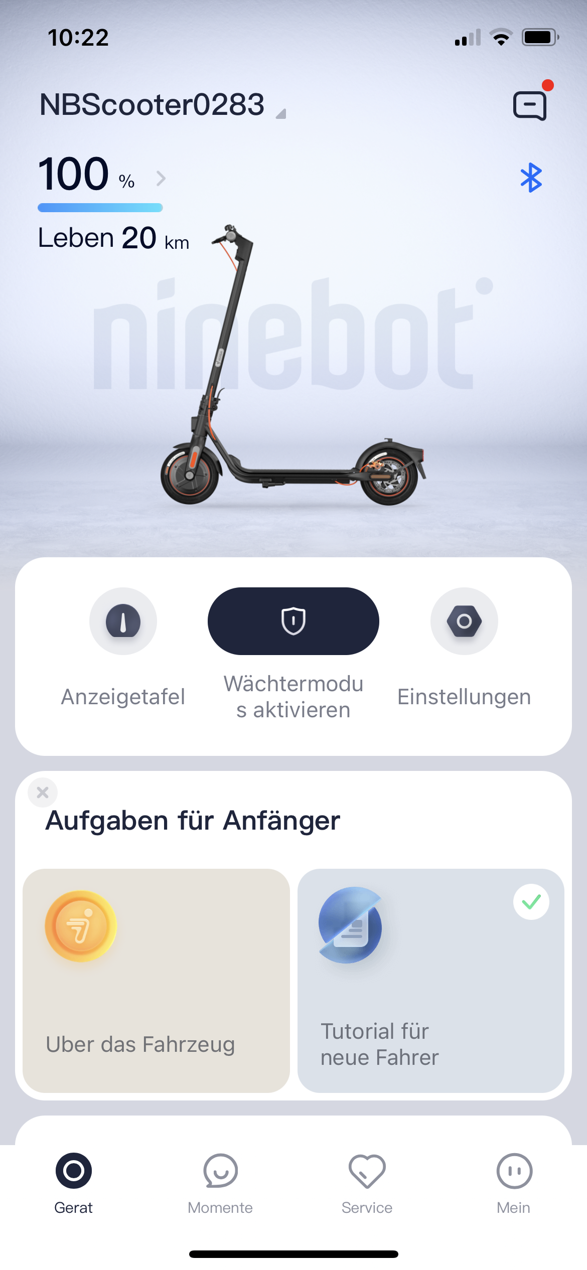 Segway ninebot KickScooter F20D