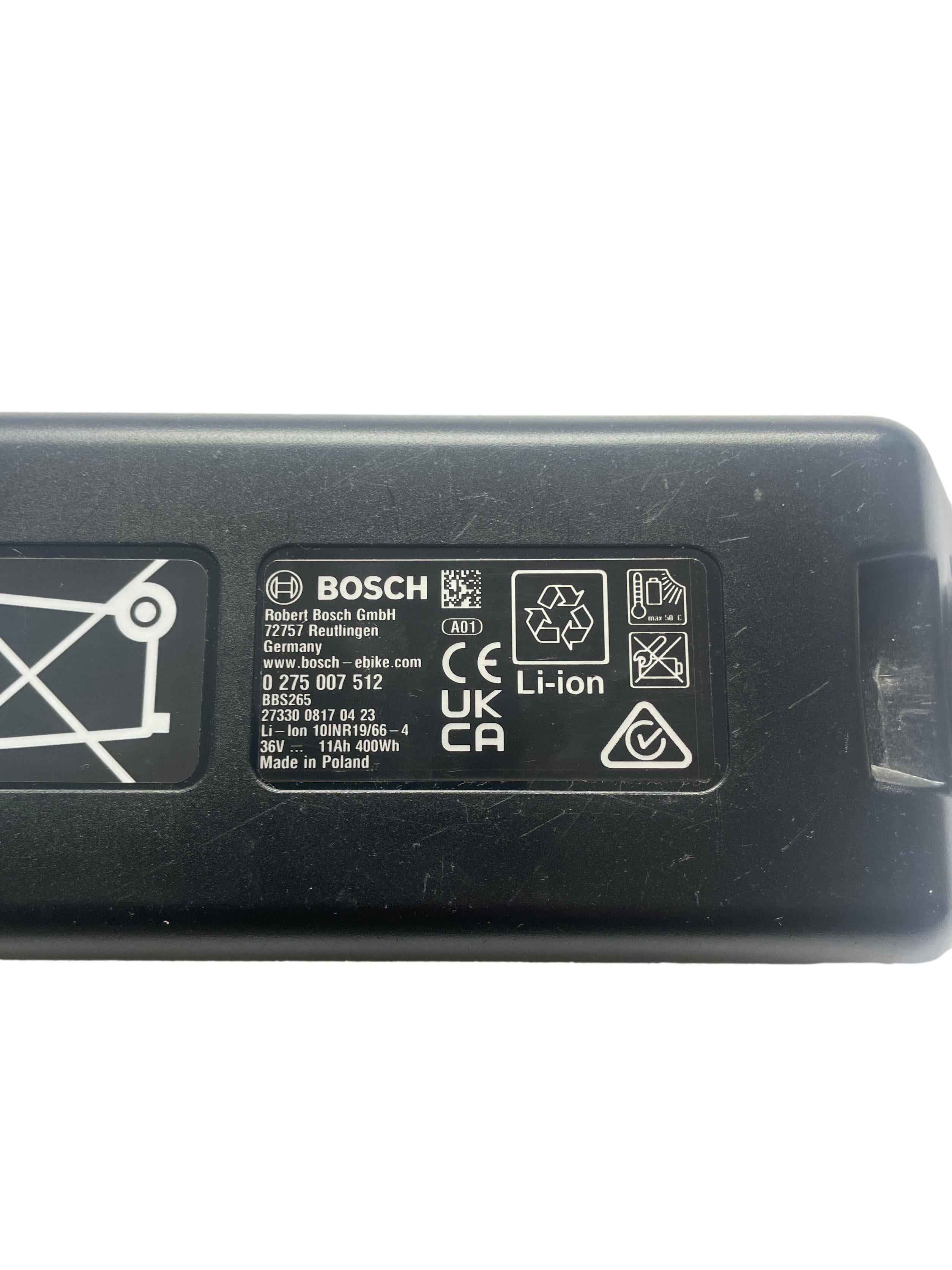 Bosch Powerpack 400 Rahmenakku - Energieinhalt (aktuell) 96%