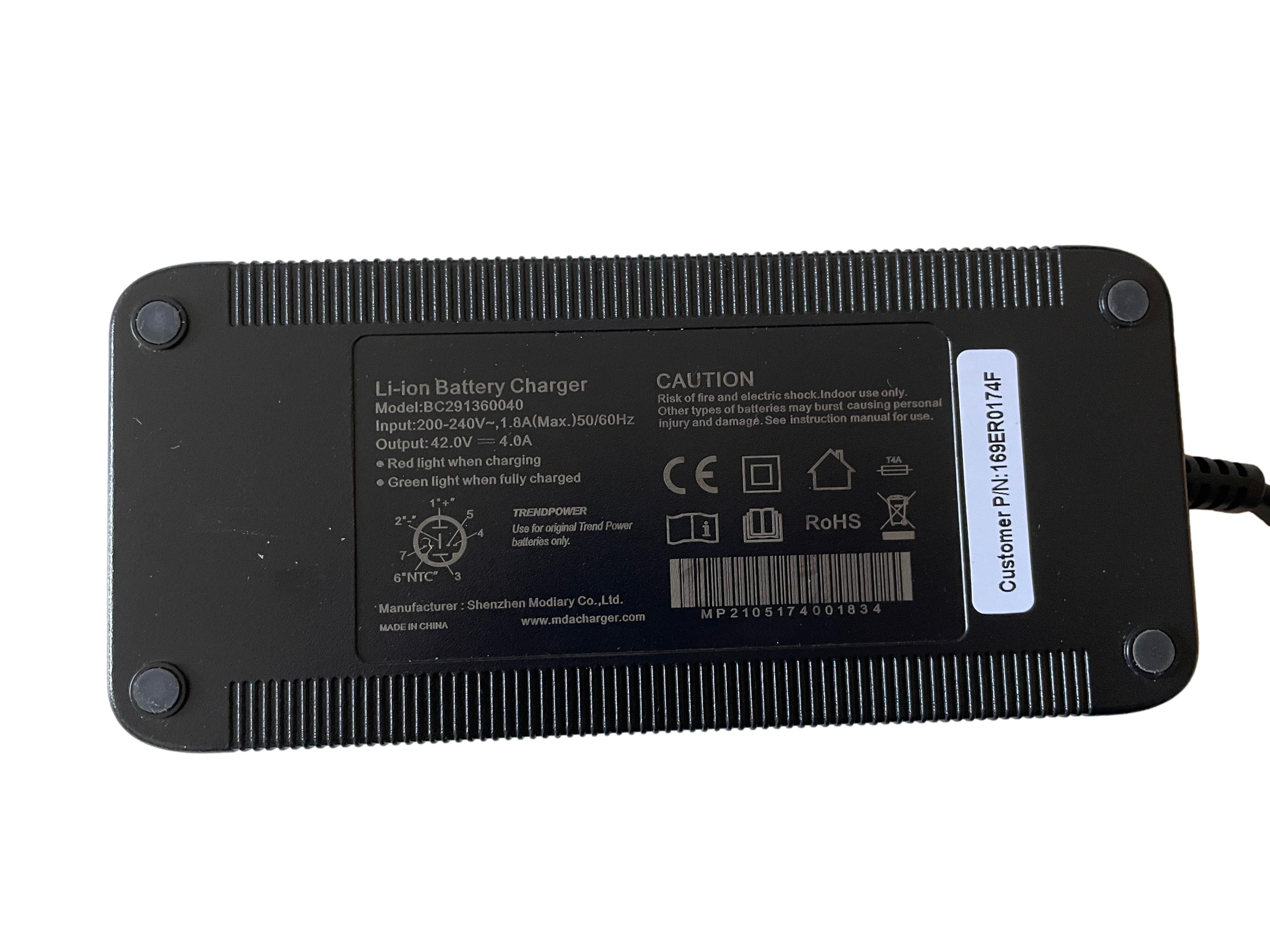 Li-ion Battery Charger Model: BC291360040