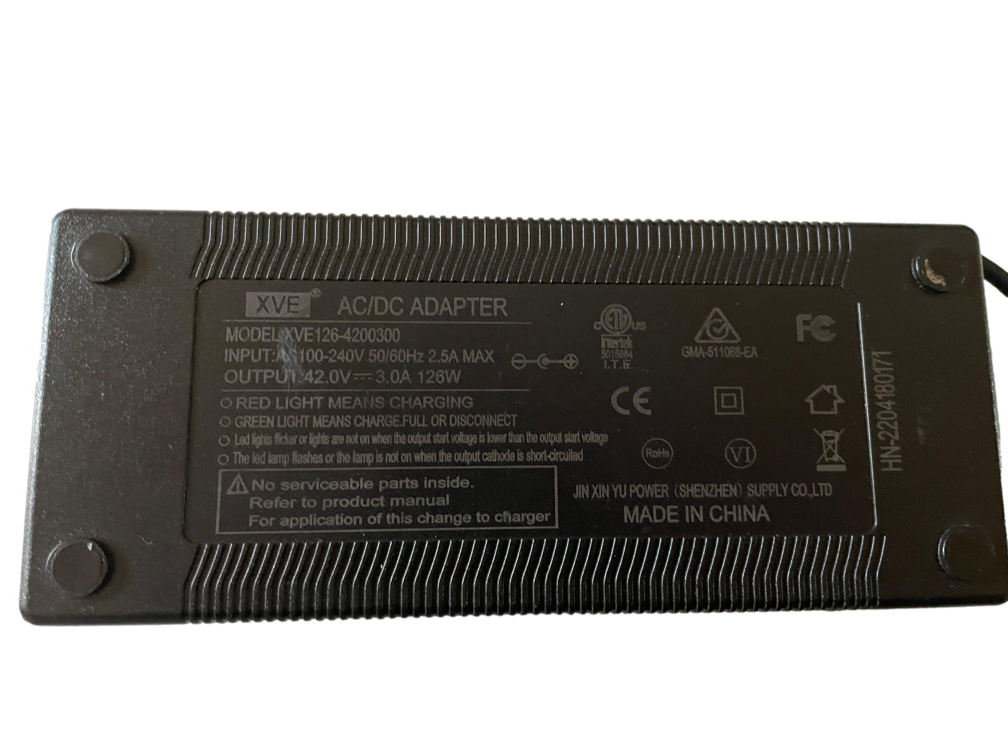 XVE AC/DC Adapter XVE126-4200300