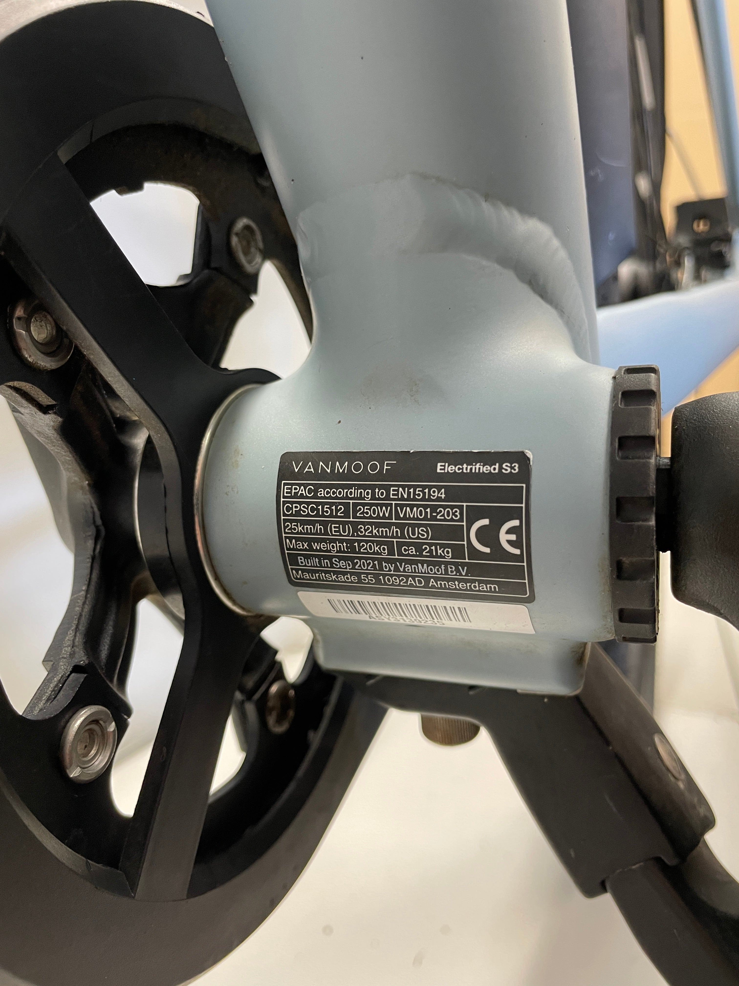 VanMoof S3 light E-Bike - Bastlerrad - DEFEKT