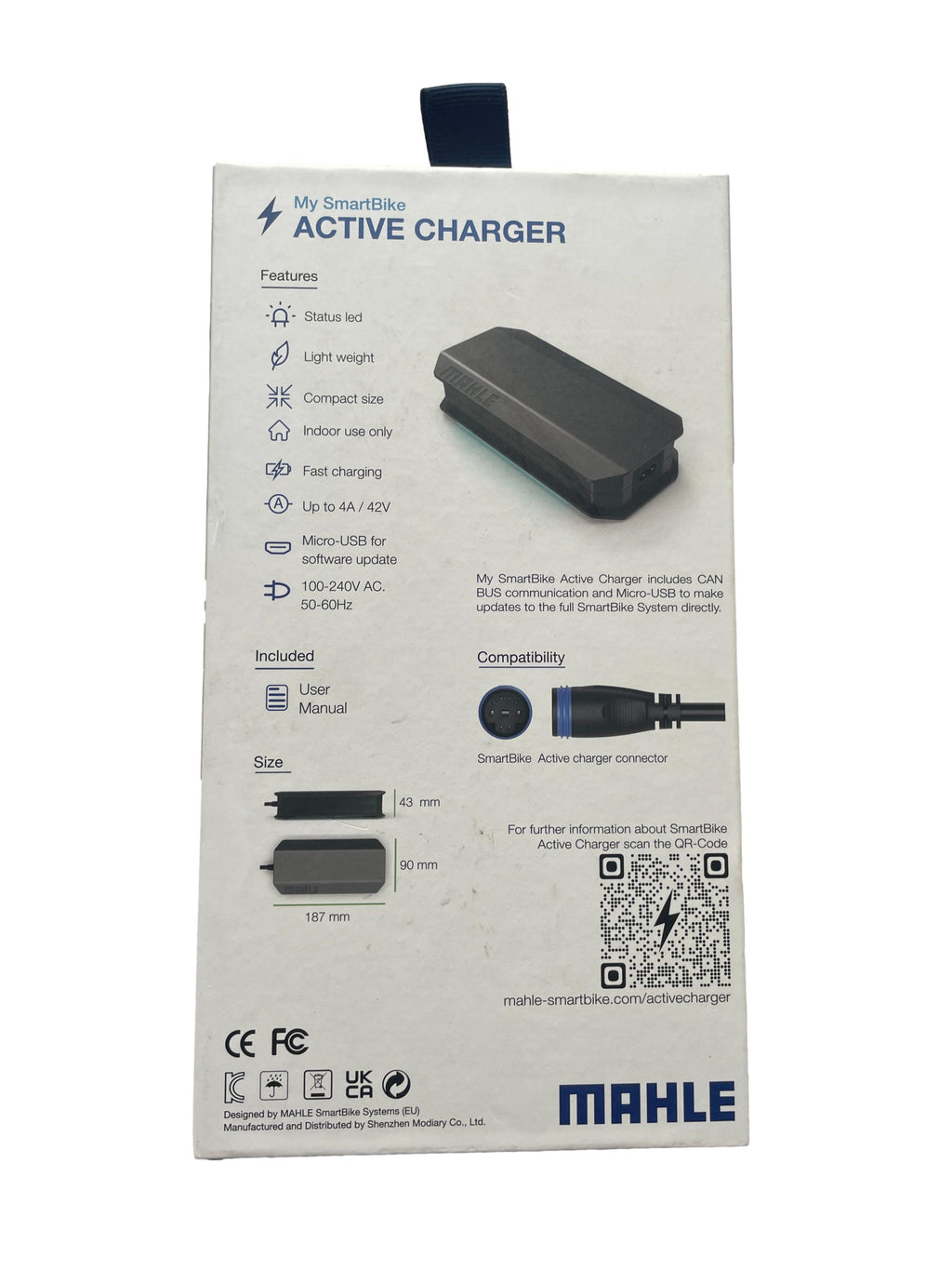 Ladegerät Mahle X20/X30 Active Charger - gebraucht