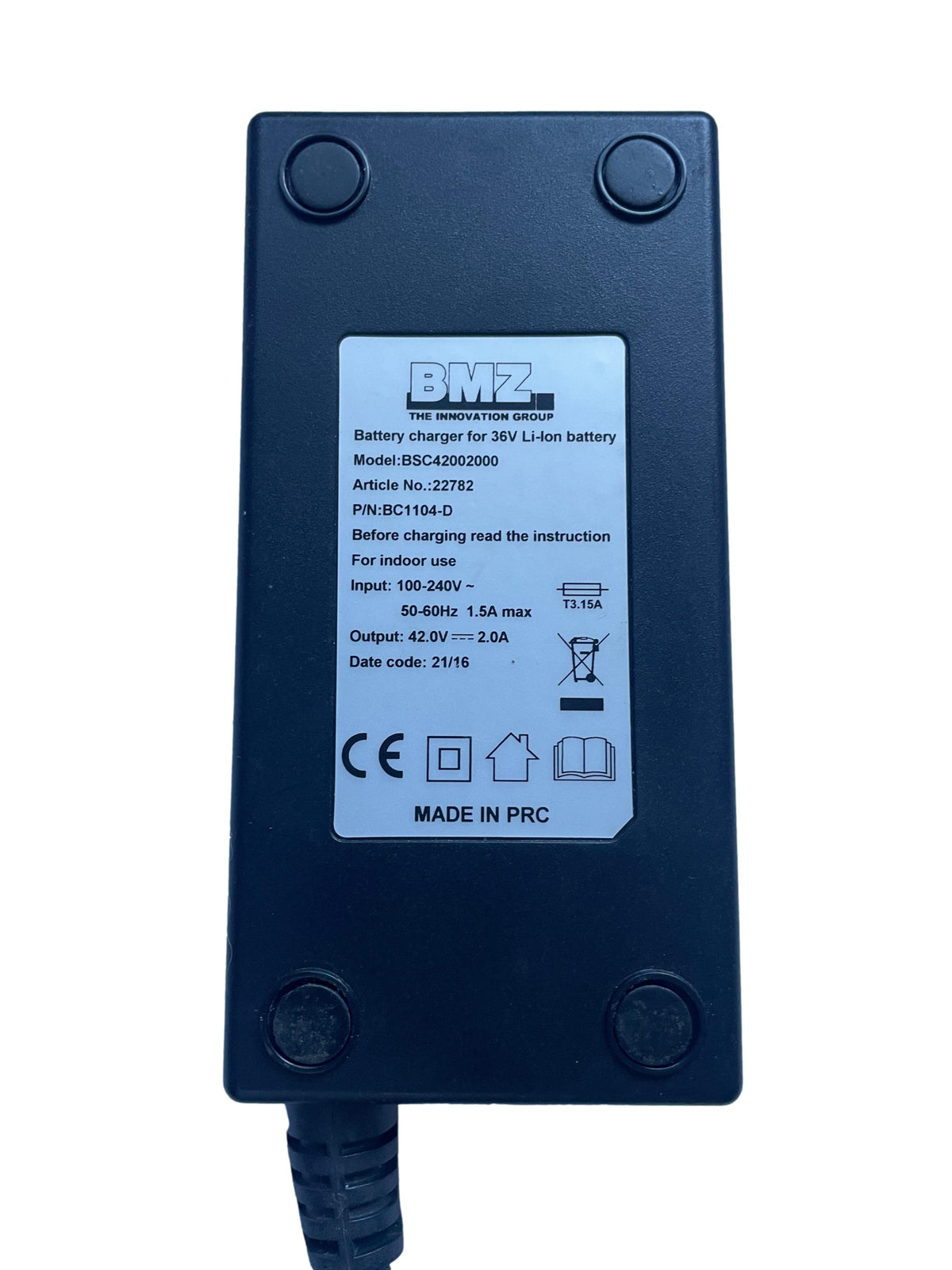 Ladegerät BMZ BSC42002000 - Magnetstecker - gebraucht
