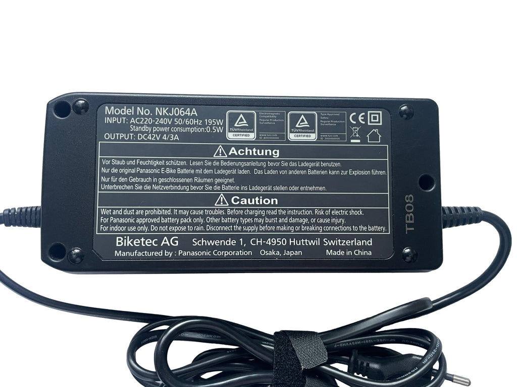 Ladegerät Panasonic Flyer Next Generation 4A ab 2014 - gebraucht