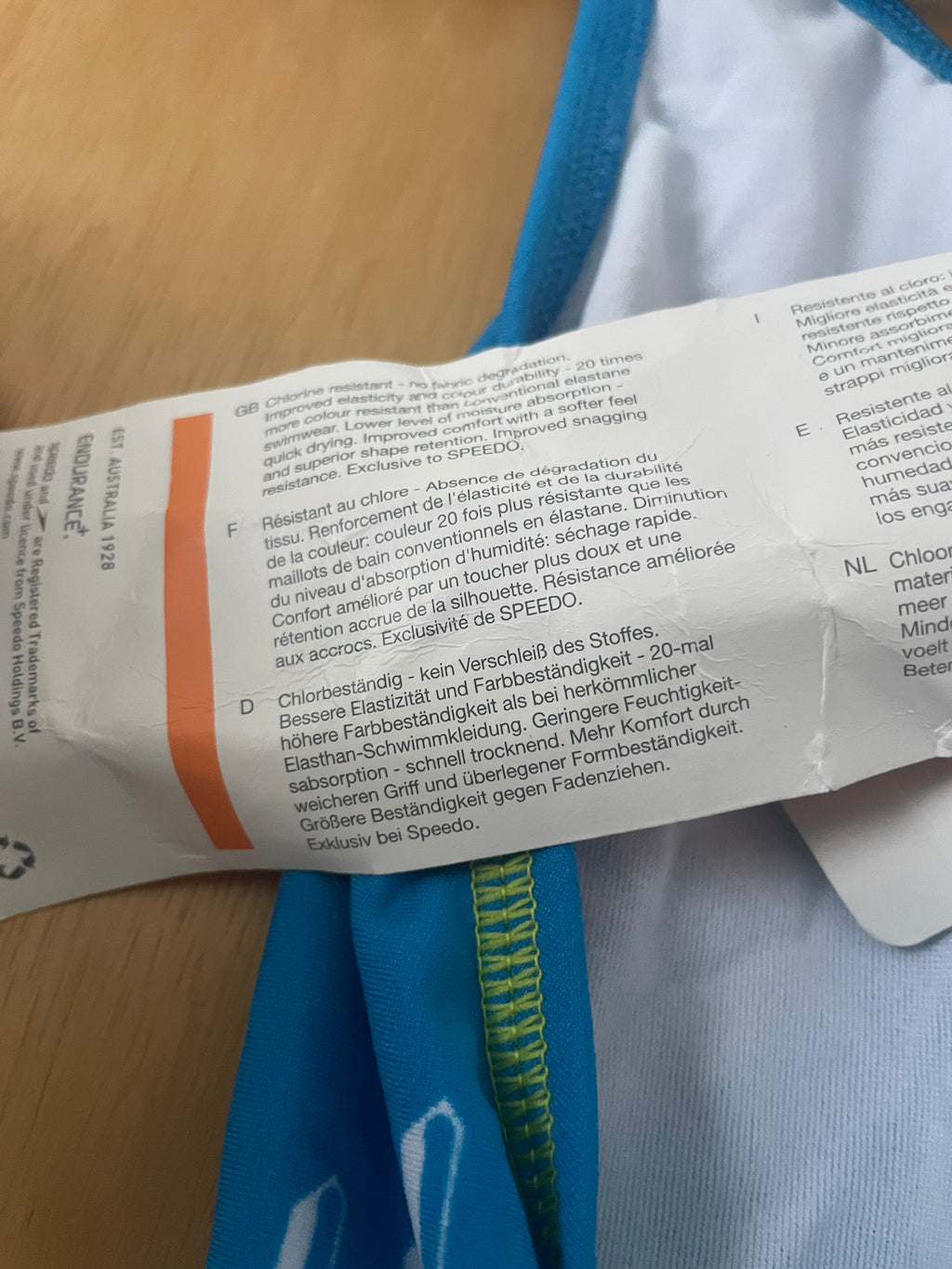 Speedo Mädchen Badeanzug Größe 164 - NEU