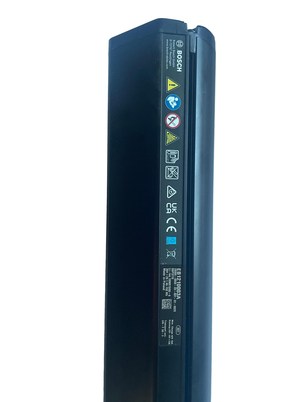 Bosch Powertube 750 - SMART SYSTEM - Energieinhalt (aktuell): 94% -  horizontal - gebraucht