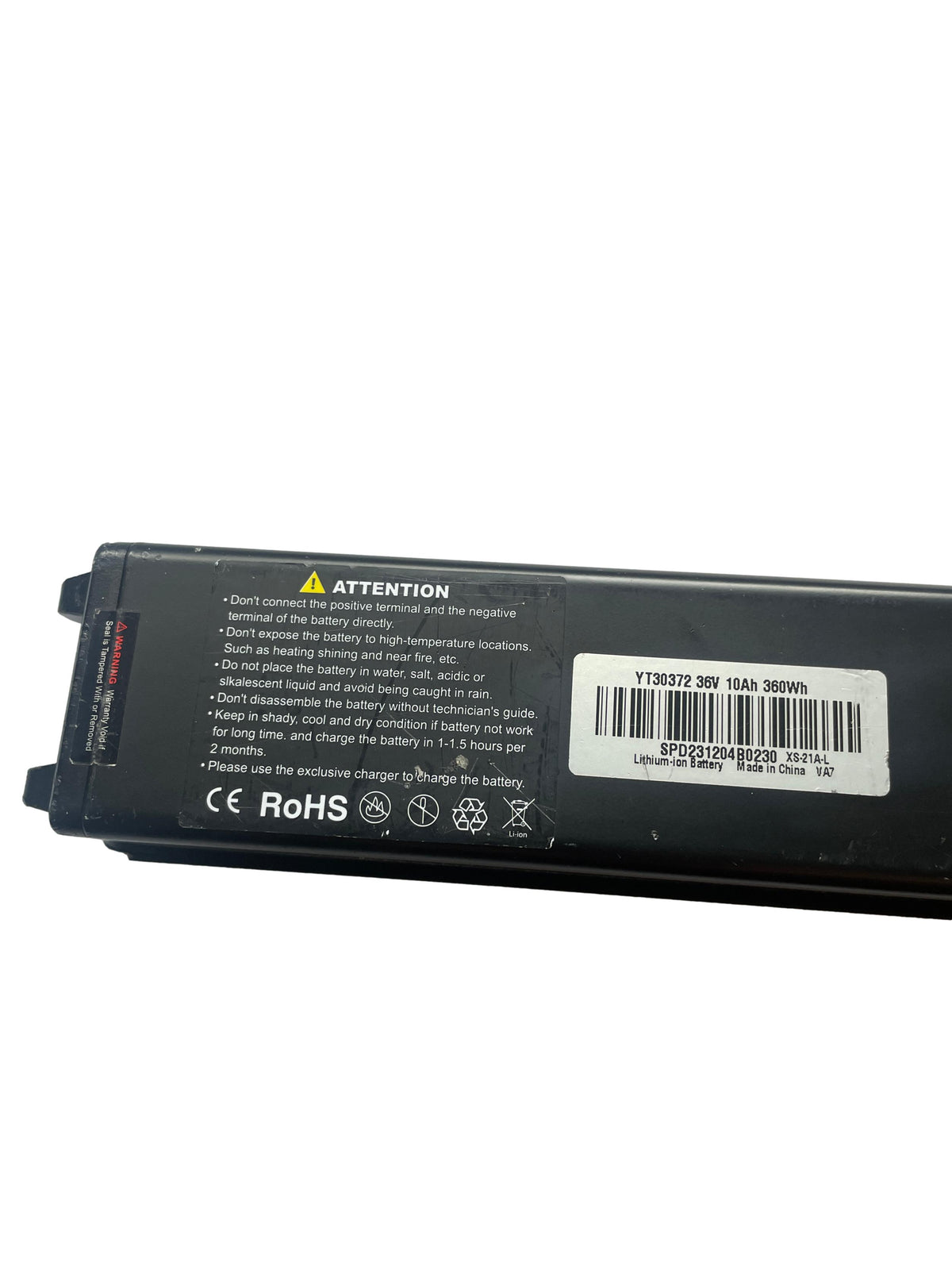 Akku Tenways YT30372 36V 360Wh - gebraucht