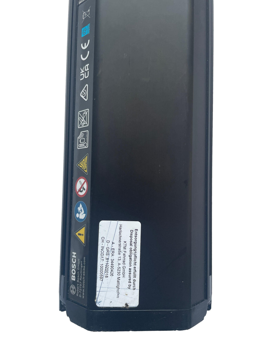 Bosch Powertube 750 - SMART SYSTEM - Energieinhalt (aktuell): 93% -  horizontal