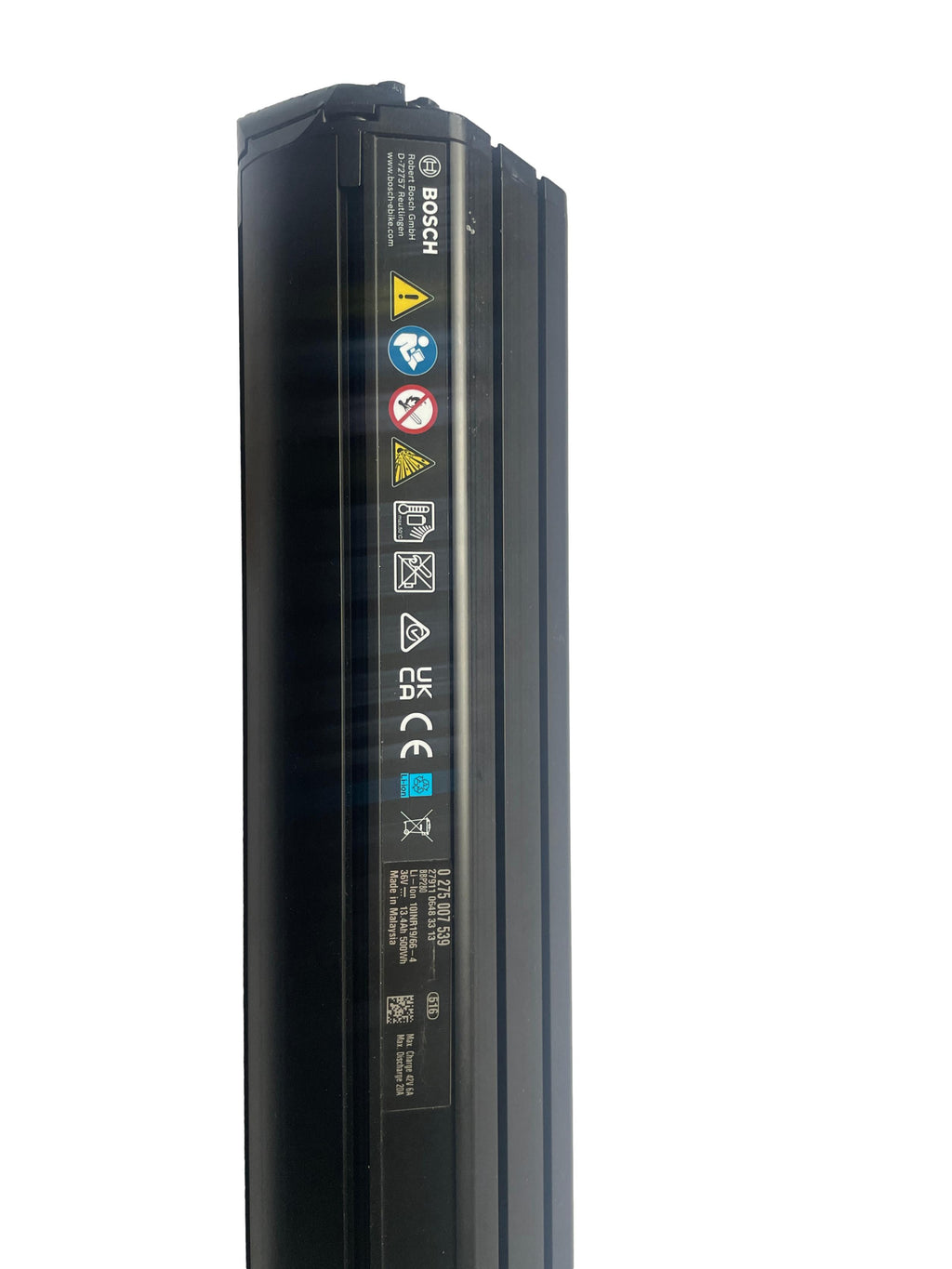 Bosch Powertube 500 - Energieinhalt (aktuell): 97% -  horizontal - gebraucht