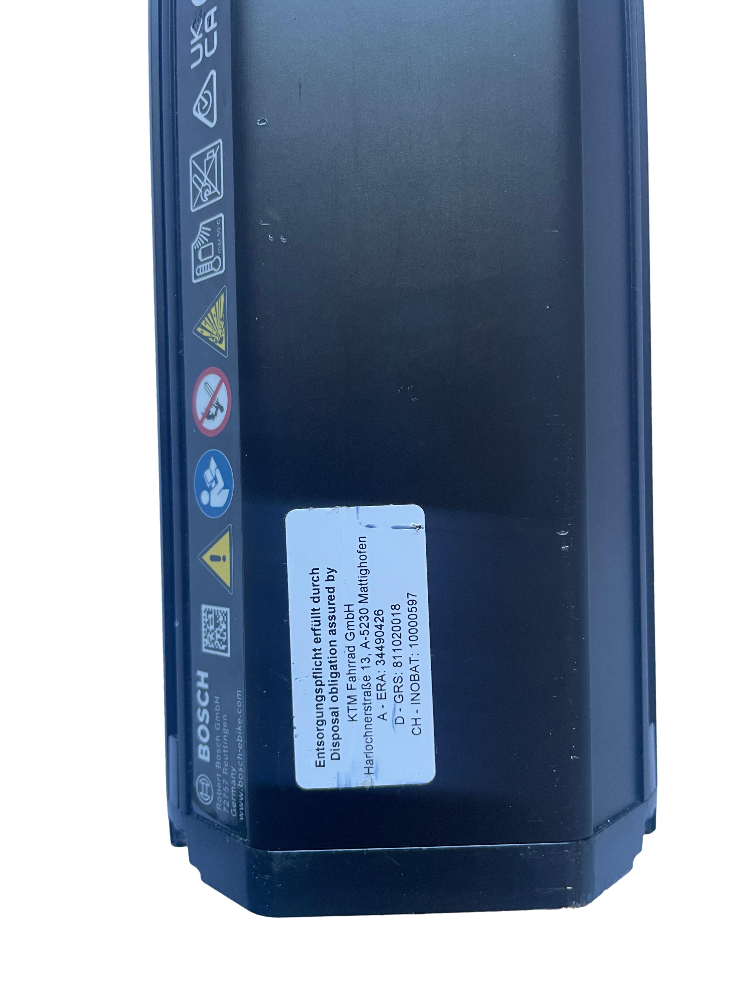 Bosch Powertube 750 - SMART SYSTEM - Energieinhalt (aktuell): 95% -  horizontal