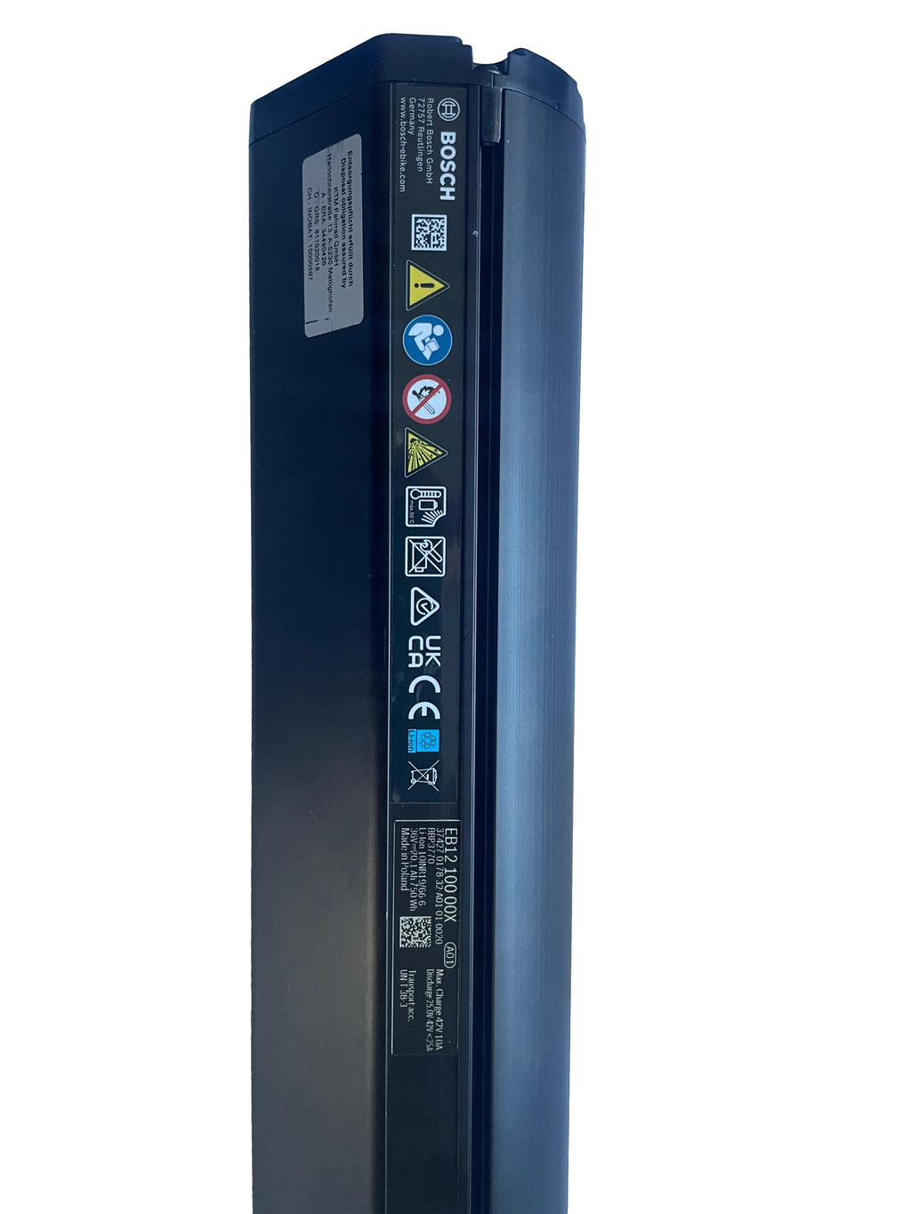 Bosch Powertube 750 - SMART SYSTEM - Energieinhalt (aktuell): 95% -  horizontal