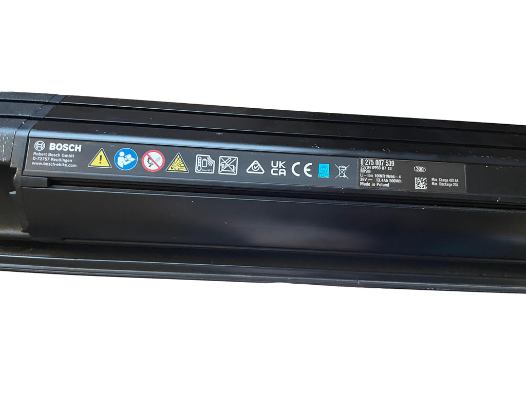 Bosch Powertube 500 - Energieinhalt (aktuell) 96,2% -  horizontal