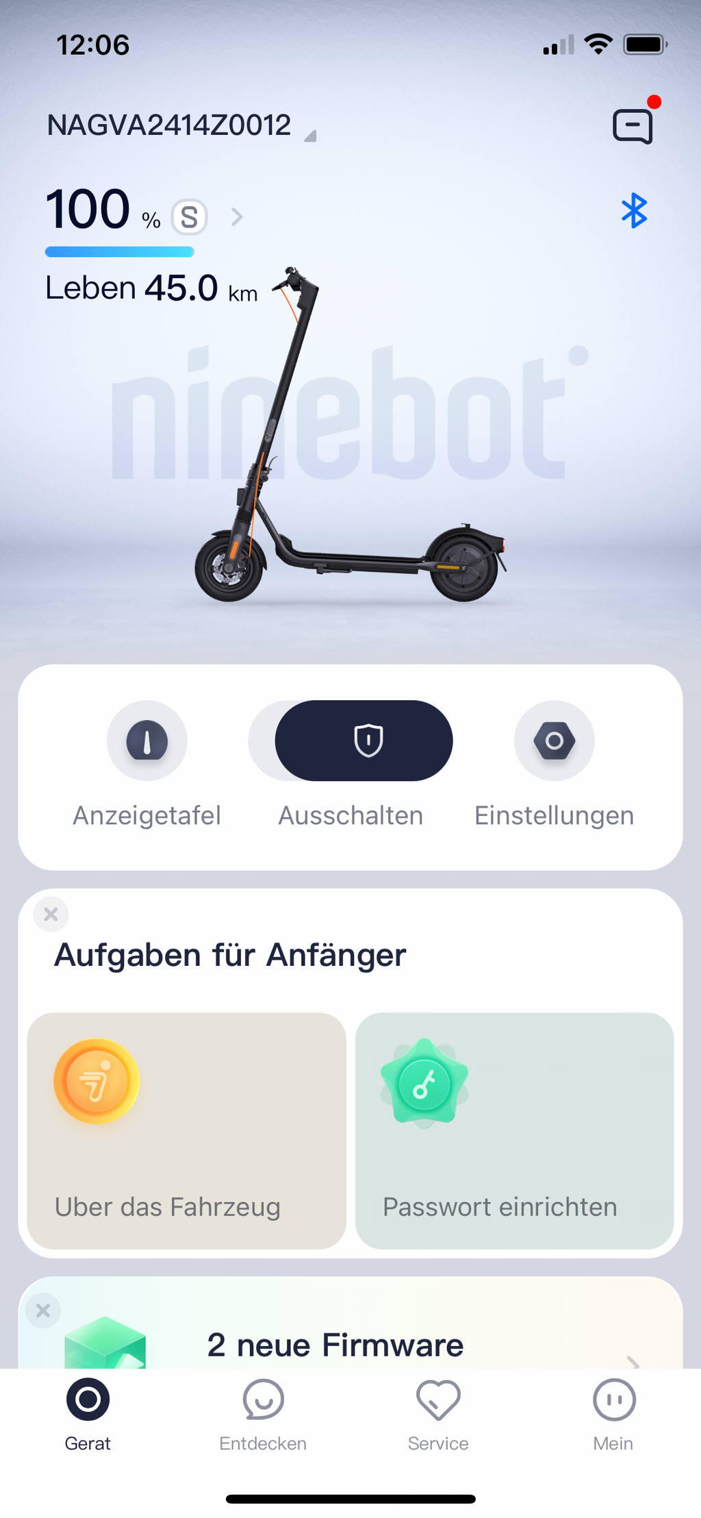 Segway ninebot KickScooter F2 PRO - BASTLER