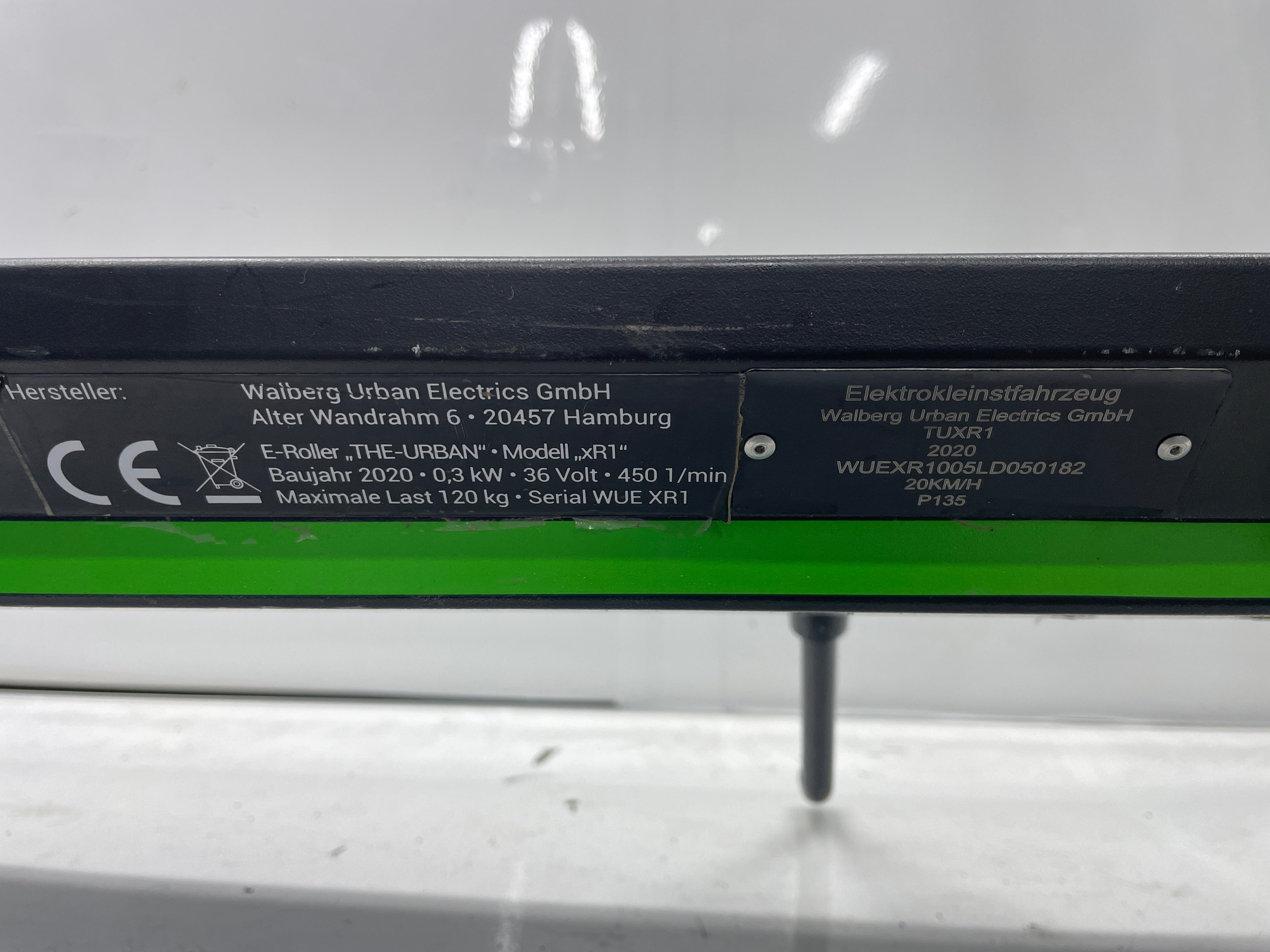 WALBERG The Urban XR1 E-Scooter - Bastler / defekt - zum Reparieren
