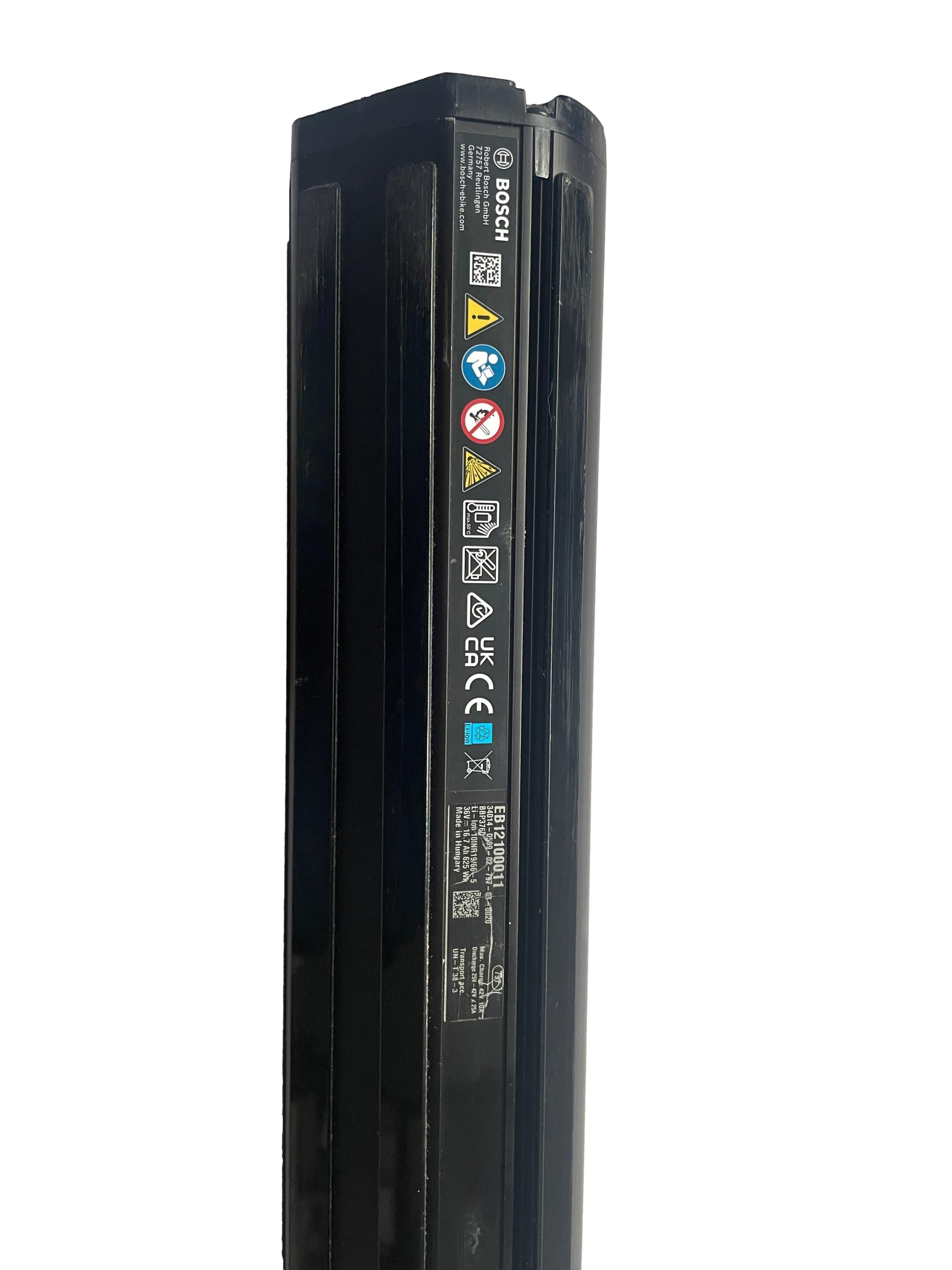 Bosch PowerTube 625 – SMART SYSTEM - Energieinhalt (aktuell):  92% -  horizontal