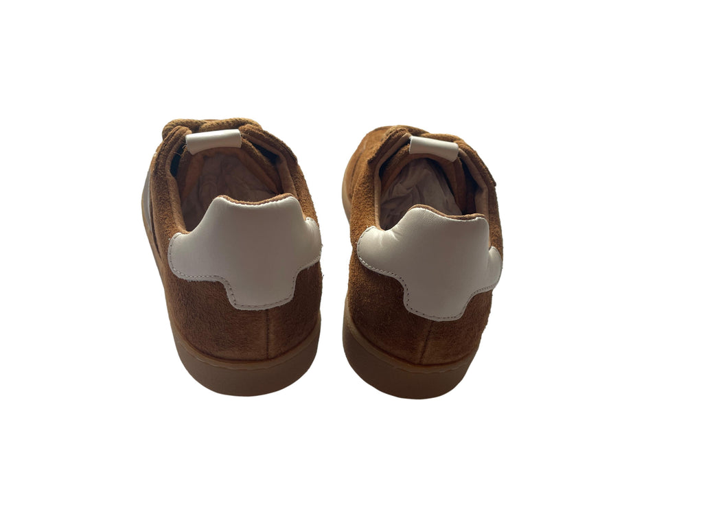 DWRS POONA Damen Sneaker Größe 39, Cognac / Off White - NEU