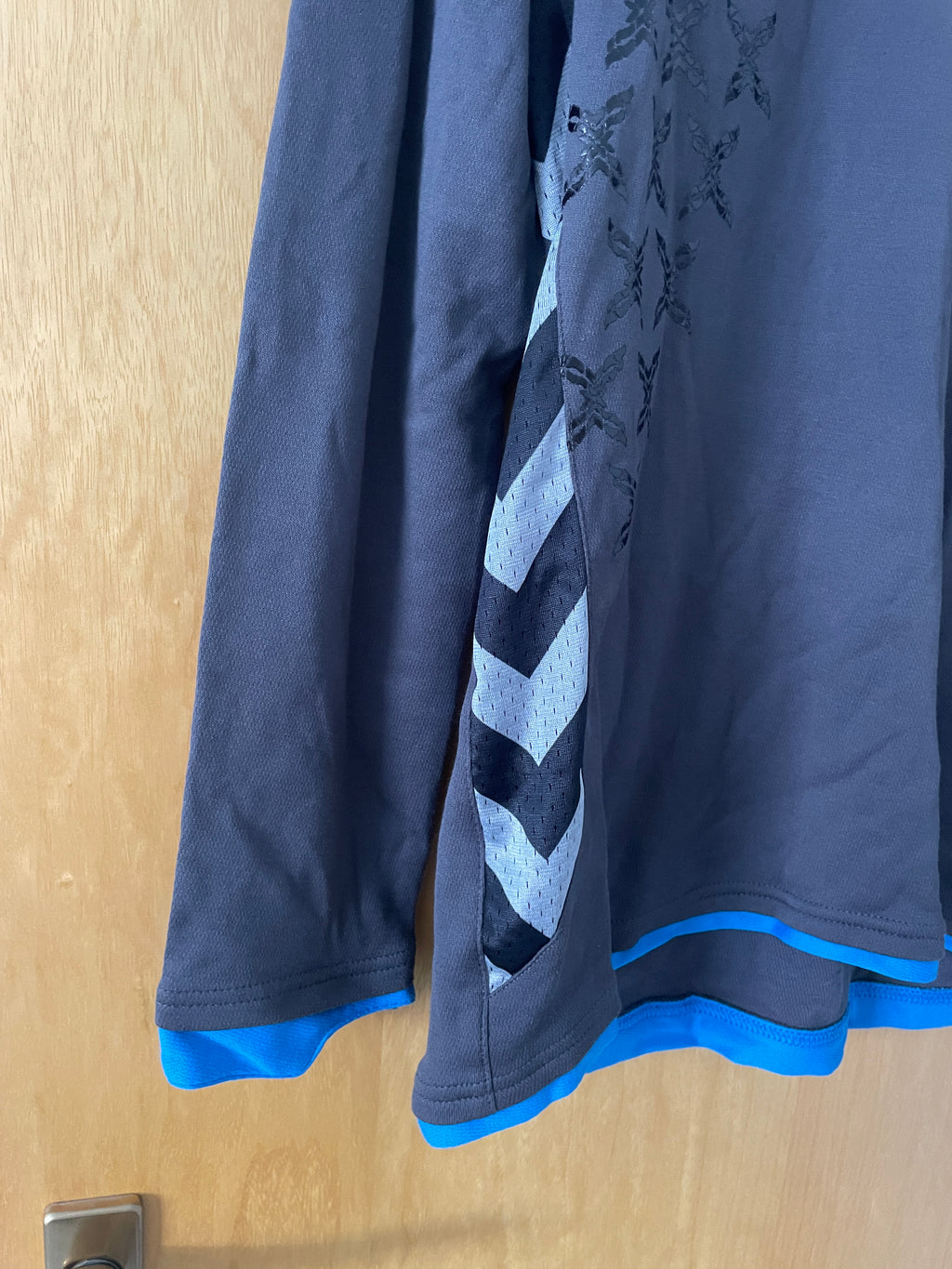 Hummel X-Serie Handball Torwart Trikot anthrazit Langarm Gr. L
