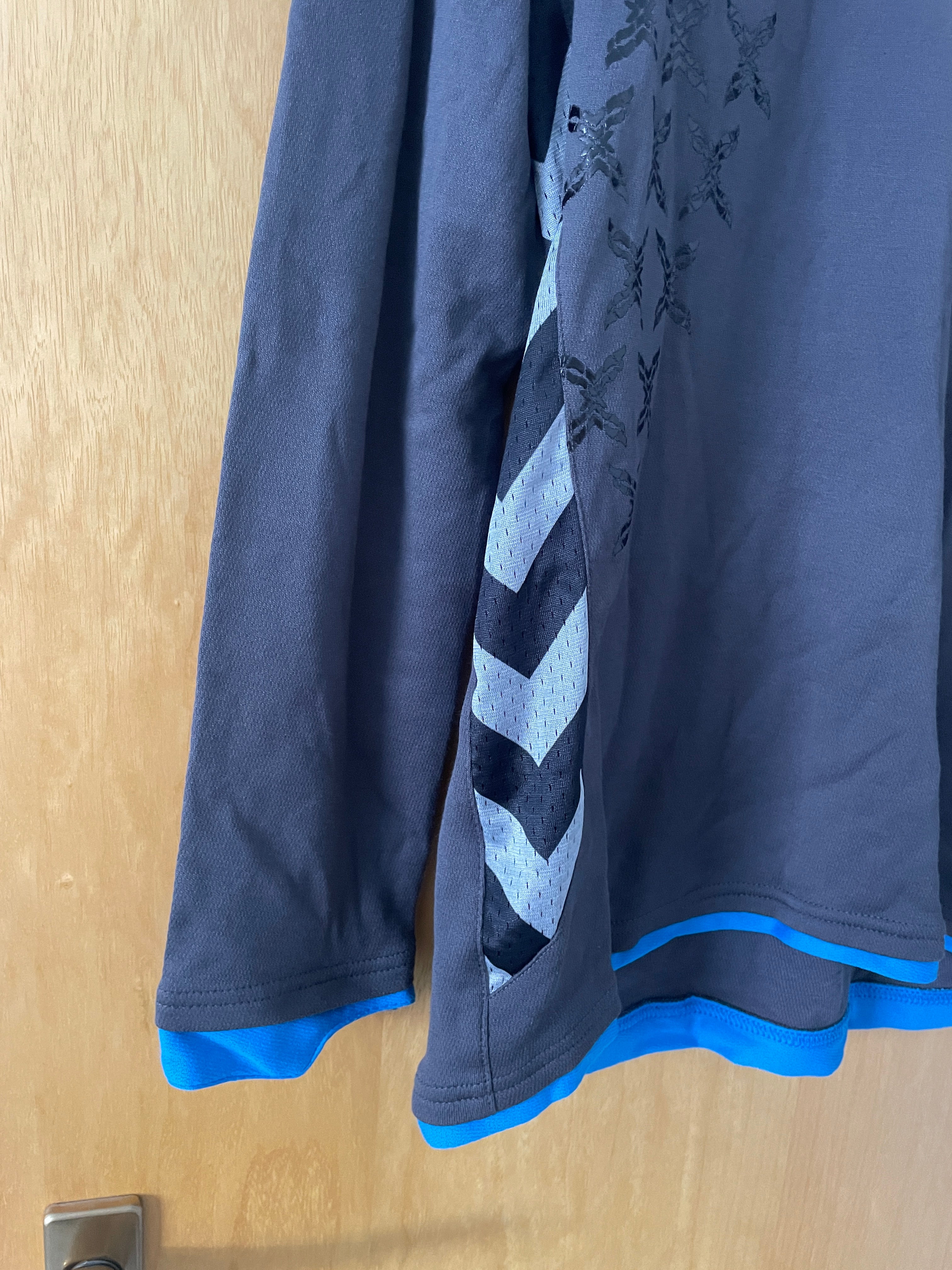 Hummel X-Serie Handball Torwart Trikot anthrazit Langarm Gr. L