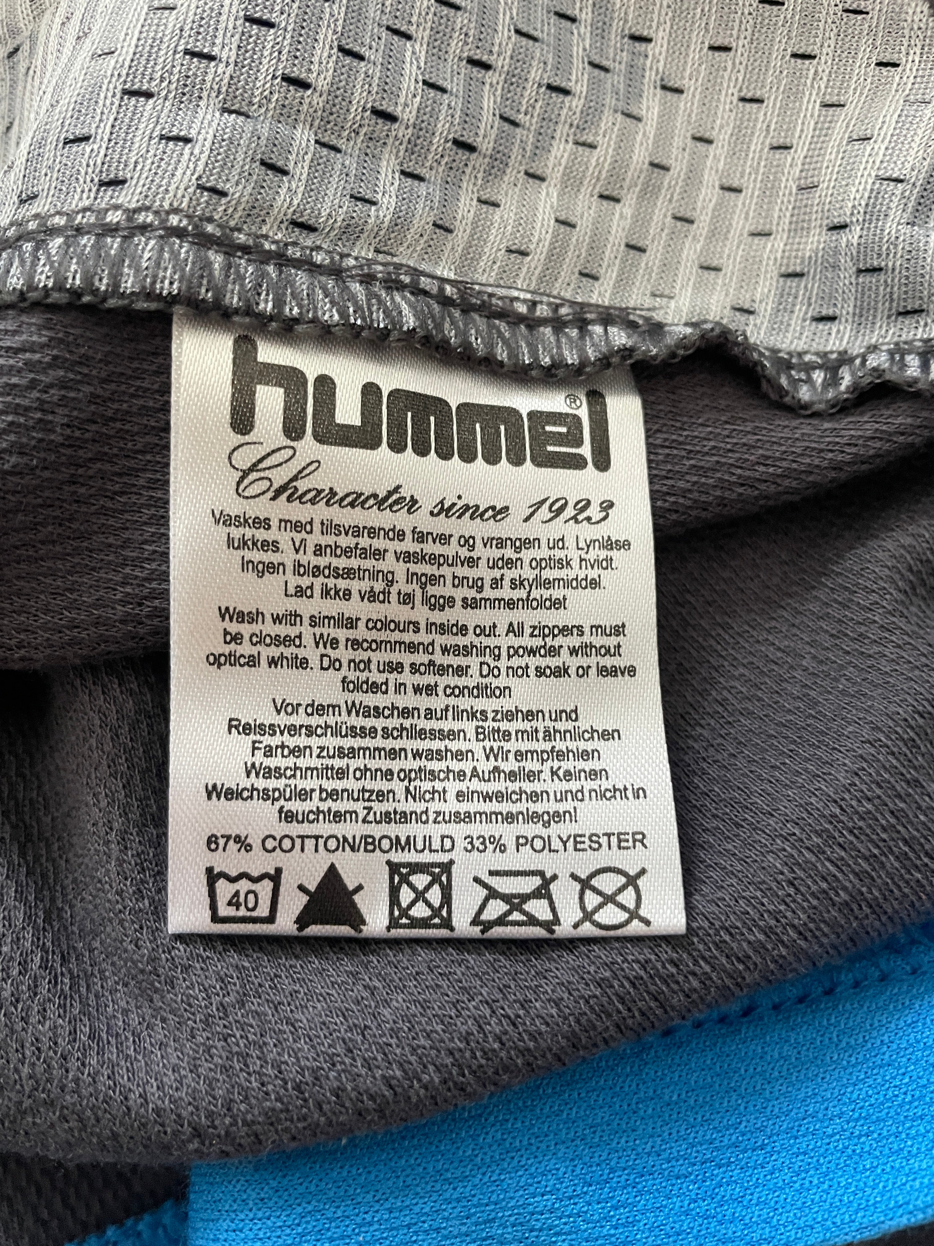 Hummel X-Serie Handball Torwart Trikot anthrazit Langarm Gr. L