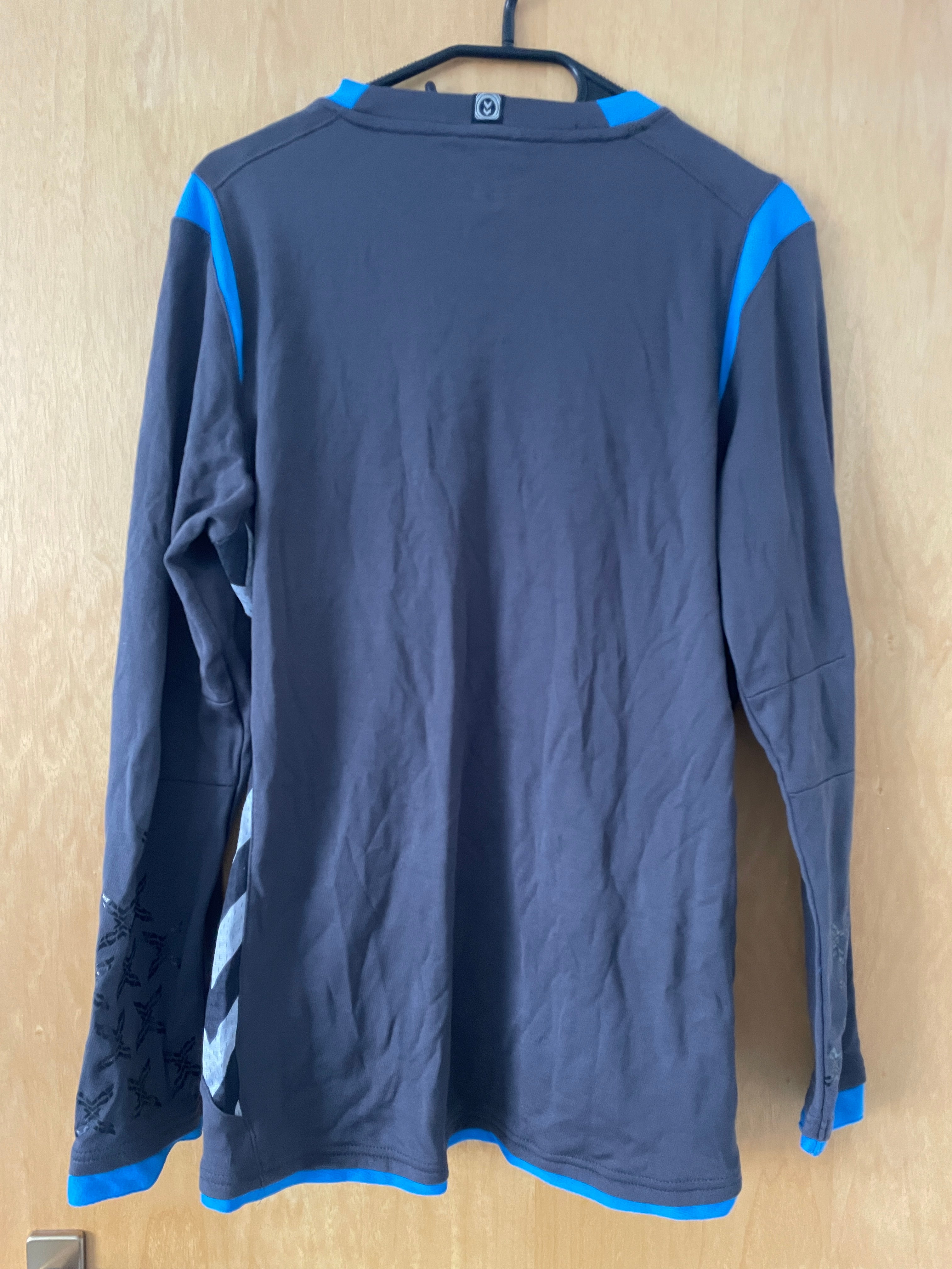Hummel X-Serie Handball Torwart Trikot anthrazit Langarm Gr. L