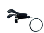 SHIMANO Deore Daumenschalthebel schwarz - rechts