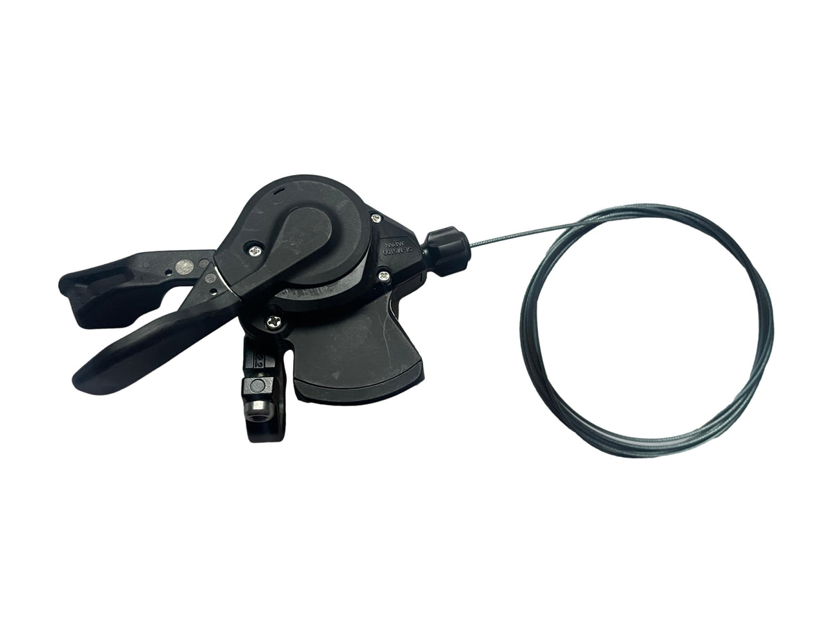 SHIMANO Deore Daumenschalthebel schwarz - rechts