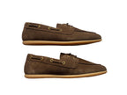DWRS LATTY  Damen Mokkasins Größe 39 / 40, Dark Brown - NEU