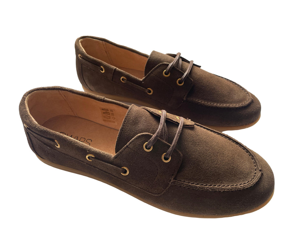 DWRS LATTY  Damen Mokkasins Größe 39 / 40, Dark Brown - NEU