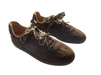 DWRS POONA Damen Sneaker Größe 39 / 40, Dark Brown - NEU