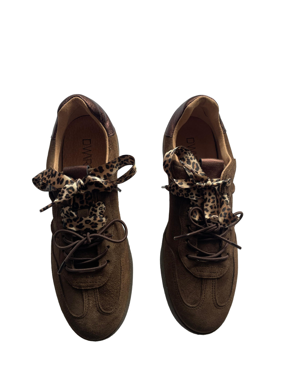 DWRS POONA Damen Sneaker Größe 39 / 40, Dark Brown - NEU