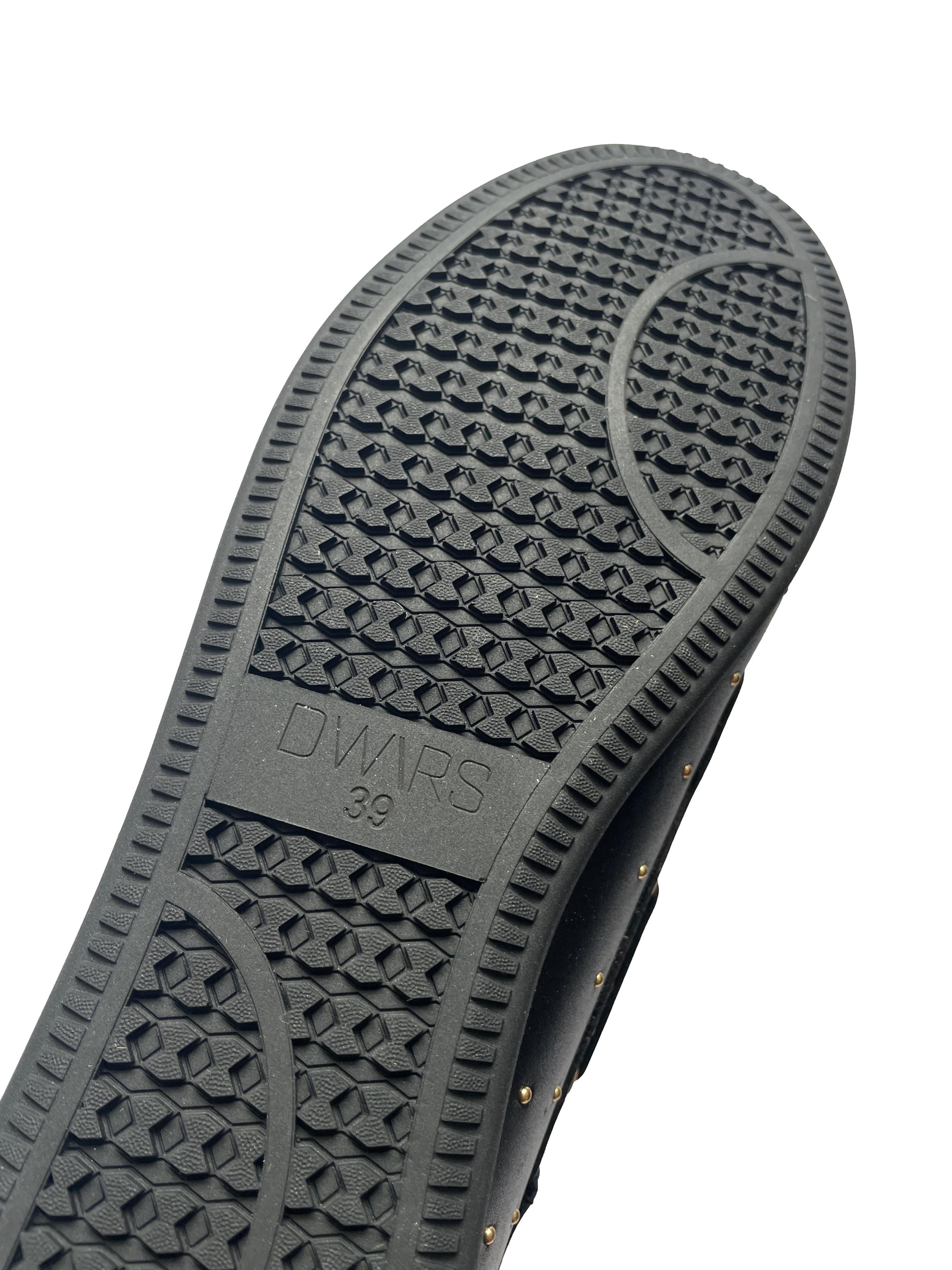 DWRS LATTY small studs Damen Schuhe Größe 39 / 40, schwarz - NEU