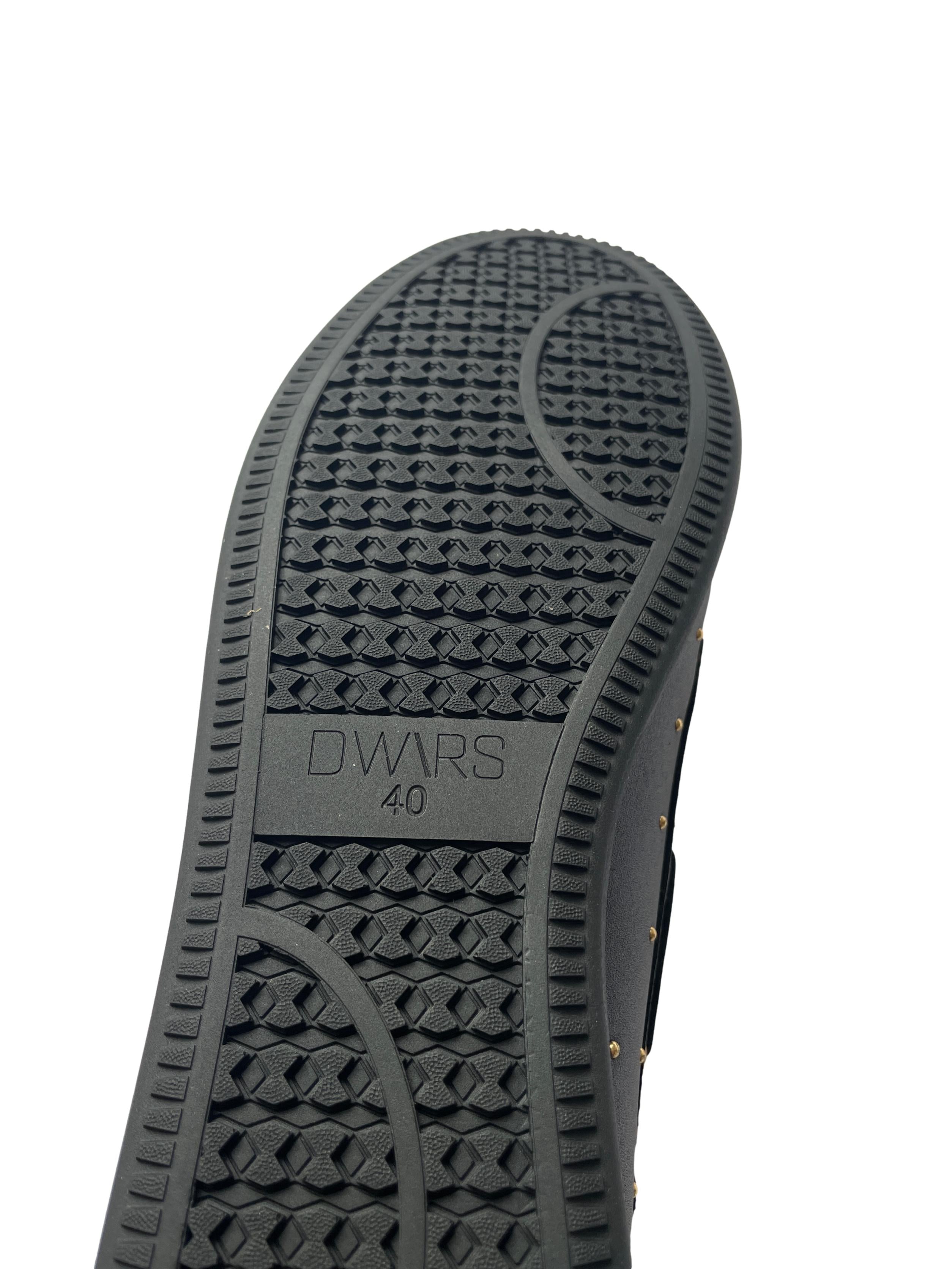 DWRS LATTY small studs Damen Schuhe Größe 39 / 40, schwarz - NEU