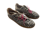 DWRS POONA Leopard Damen Schuhe Größe 40, Sand/OFF White - NEU