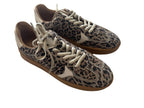 DWRS MIRABEL Leopard Damen Schuhe Größe 39, Beige/Steel - NEU