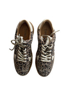 DWRS MIRABEL Leopard Damen Schuhe Größe 39, Beige/Steel - NEU