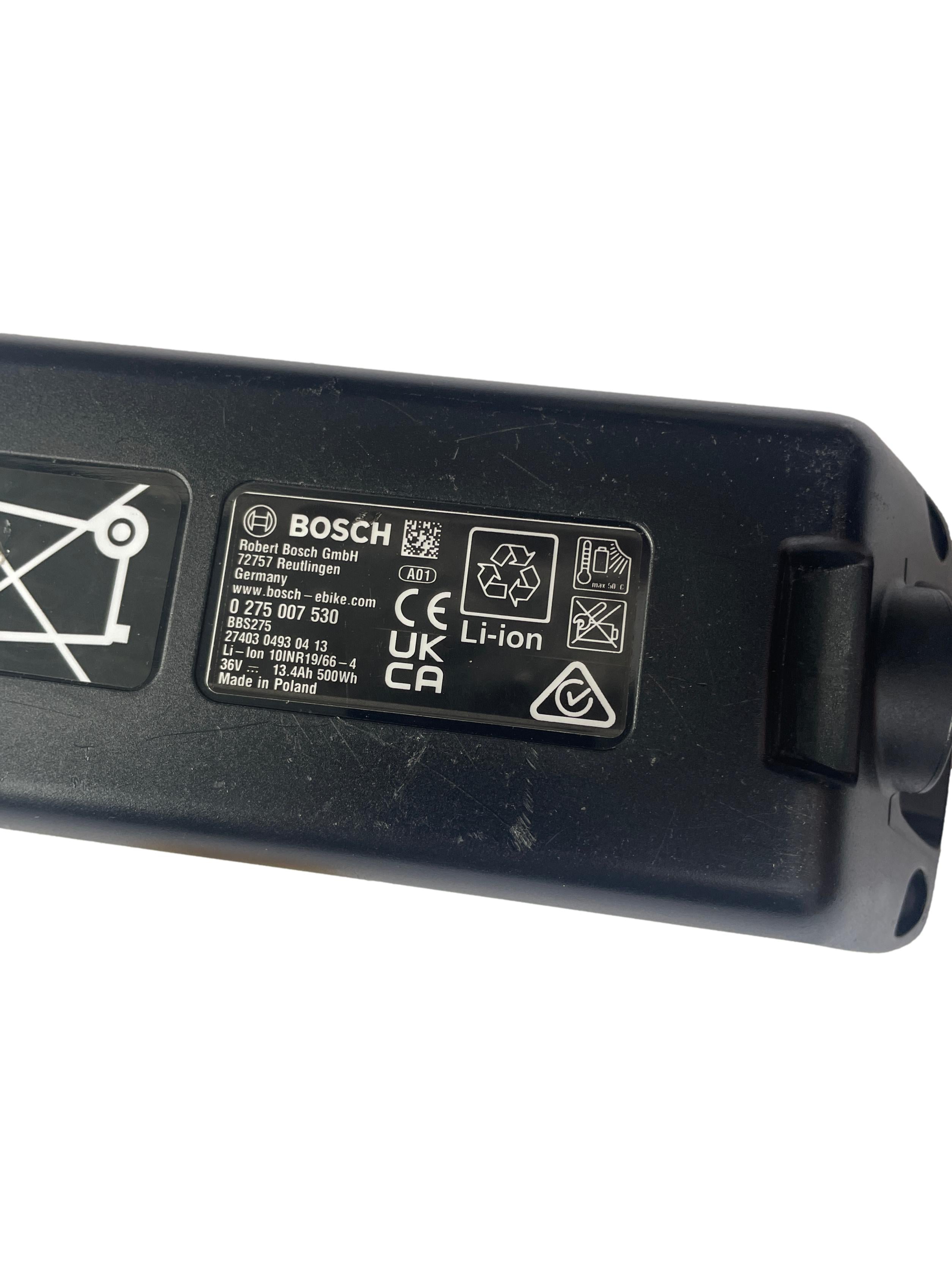 Bosch Powerpack 500 Rahmenakku - Energieinhalt (aktuell) 98%
