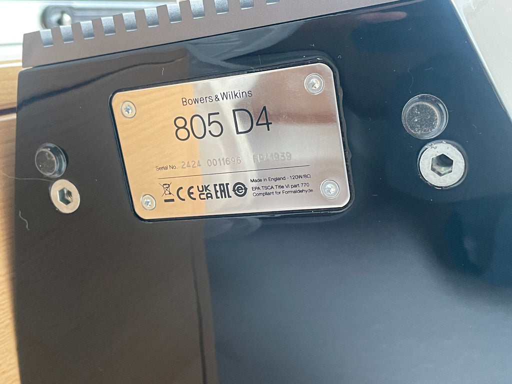 B&W 805 D4 Lautsprecher Bowers & Wilkins, Neupreis über 12.000 € !