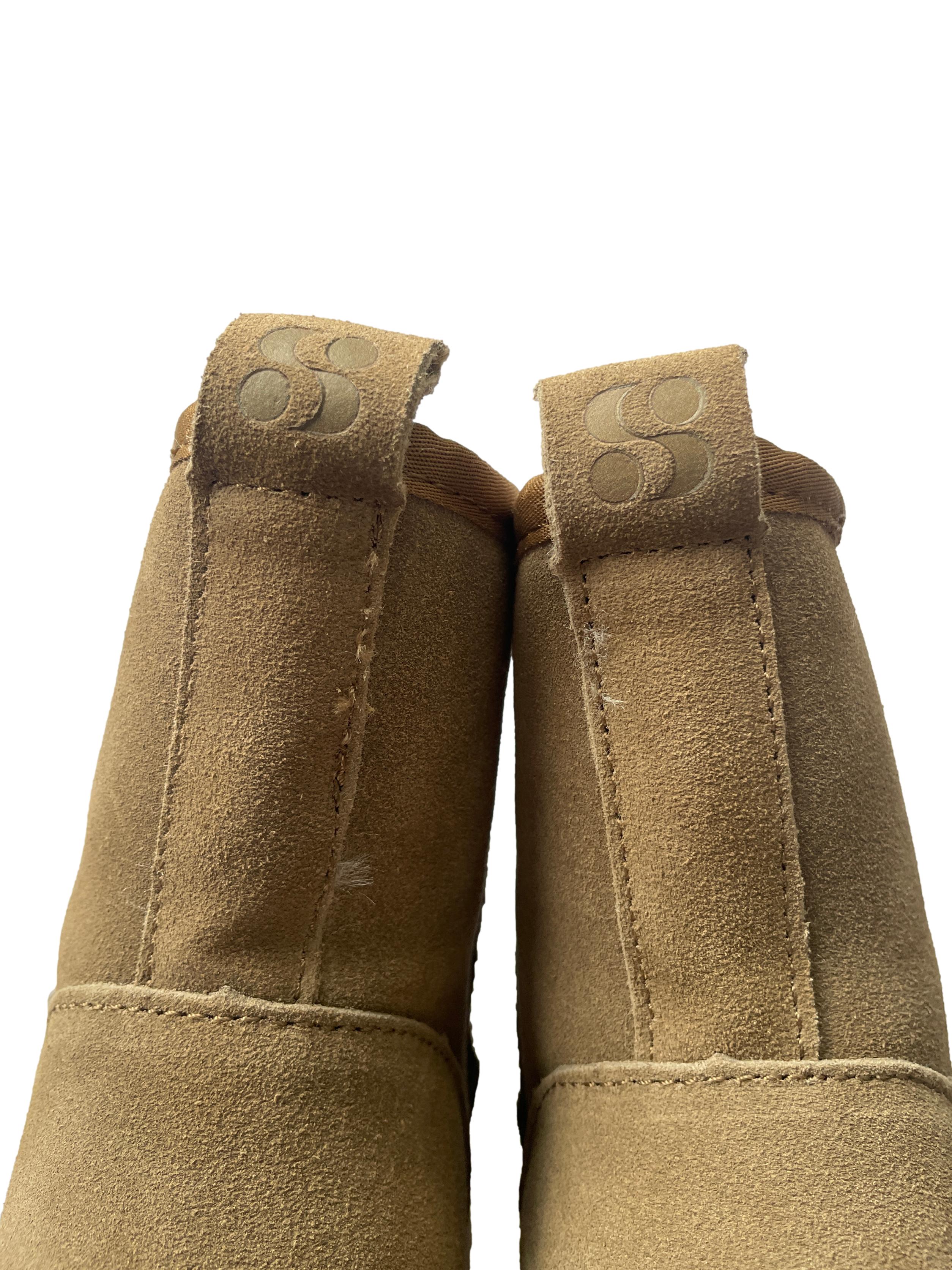 Sofie Schnoor Damen Winter Stiefel, Größe 38, Dark Sand - NEU