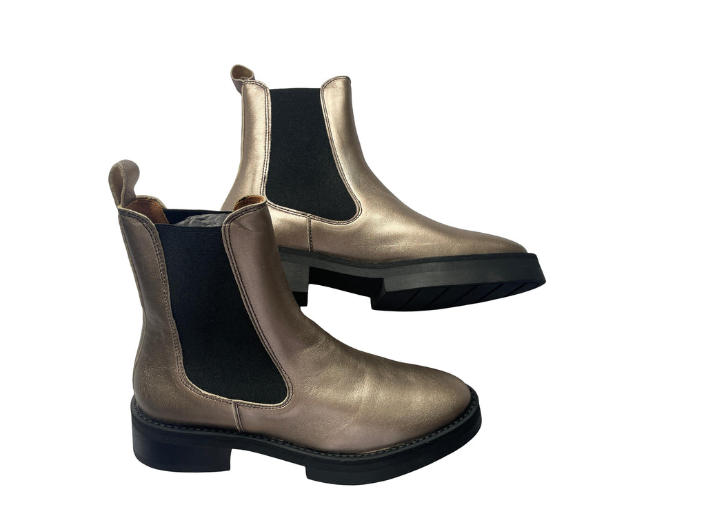 DWRS Barkley - Stiefeletten Damen Größe 39, Stone - NEU