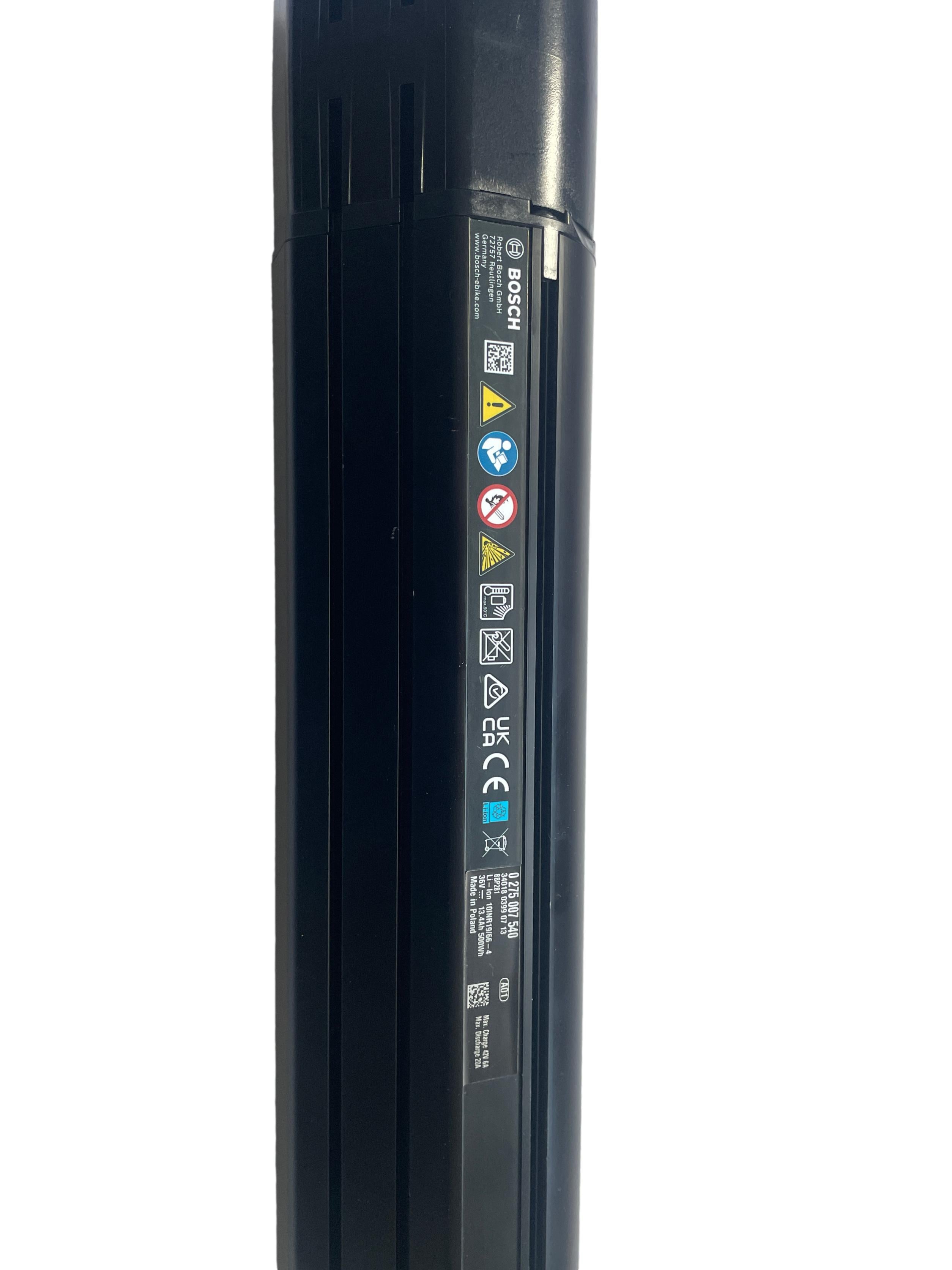Bosch Powertube 500 - Energieinhalt (aktuell) 96% -  vertikal