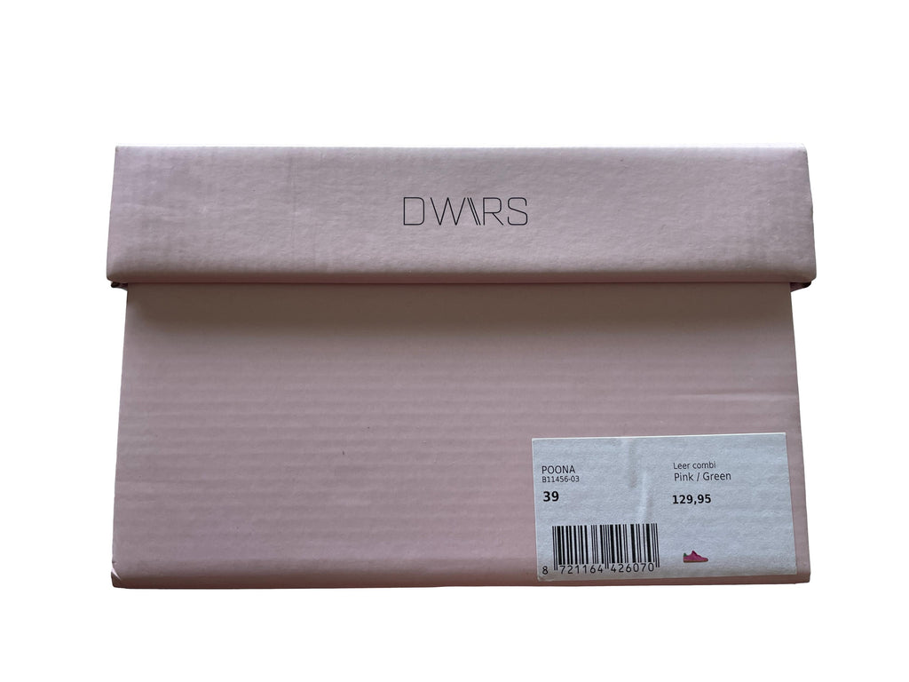 DWRS POONA Damen Schuhe Größe 39, Pink/Green - NEU