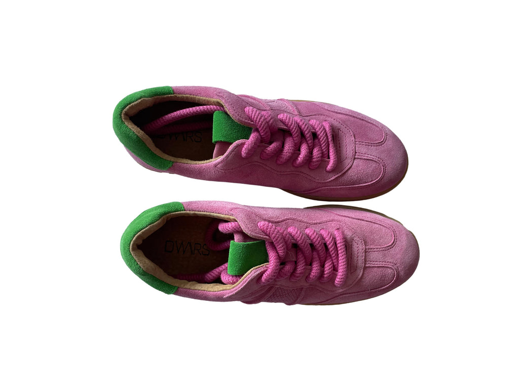 DWRS POONA Damen Schuhe Größe 39, Pink/Green - NEU