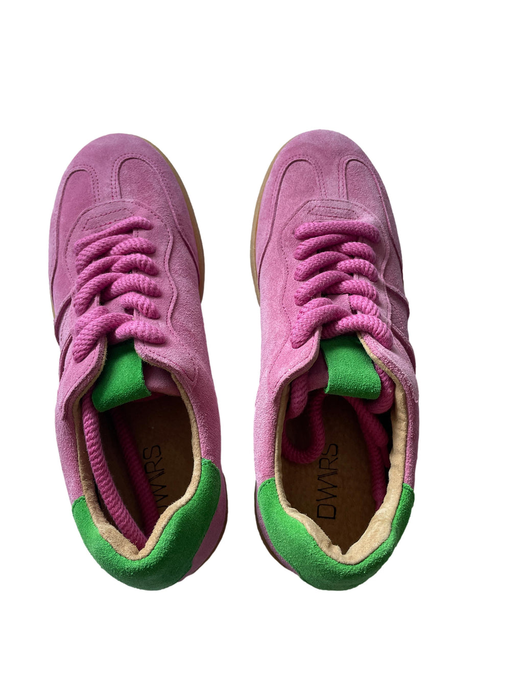 DWRS POONA Damen Schuhe Größe 39, Pink/Green - NEU