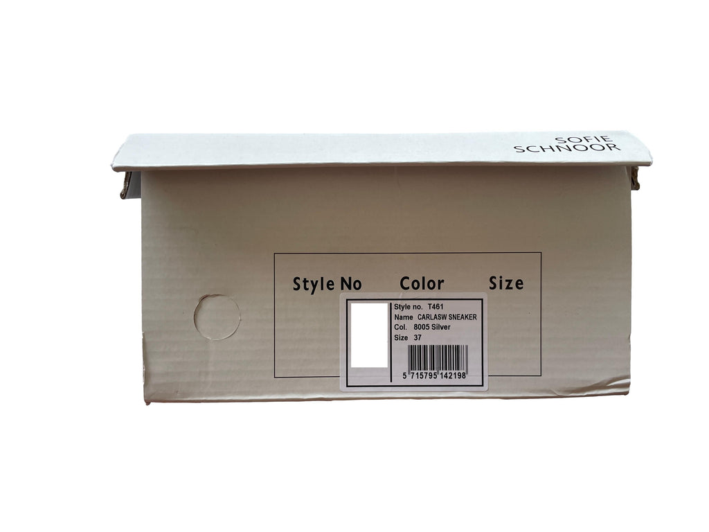 Sofie Schnoor Damen Sneaker, Größe 37 / 40, silber - NEU