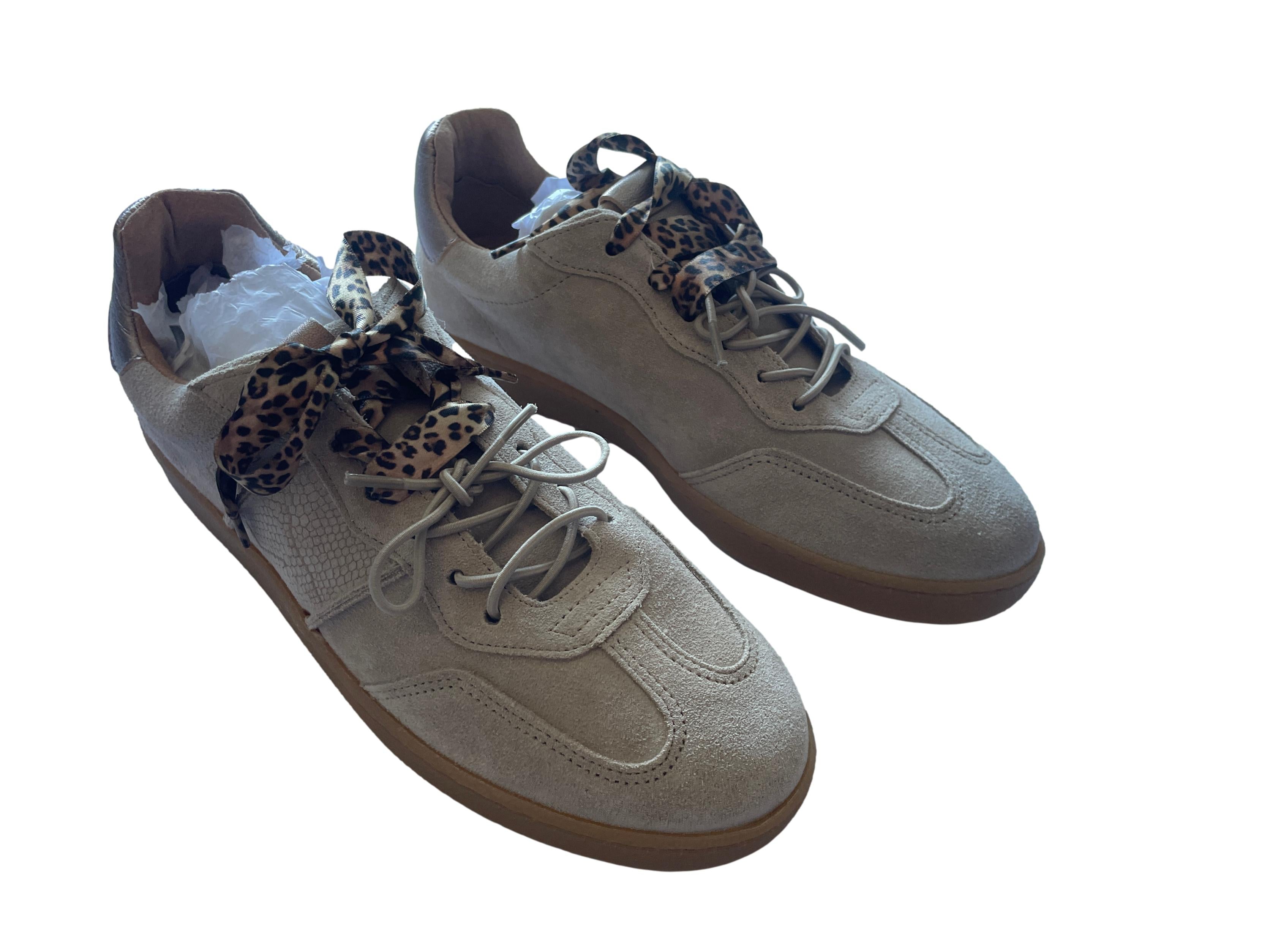 DWRS POONA Damen Schuhe Größe 39, Beige / Stone - NEU