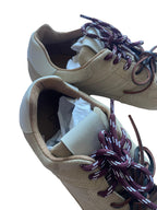 DWRS BAY Damen Schuhe Größe 40, Beige/Bordeaux - NEU