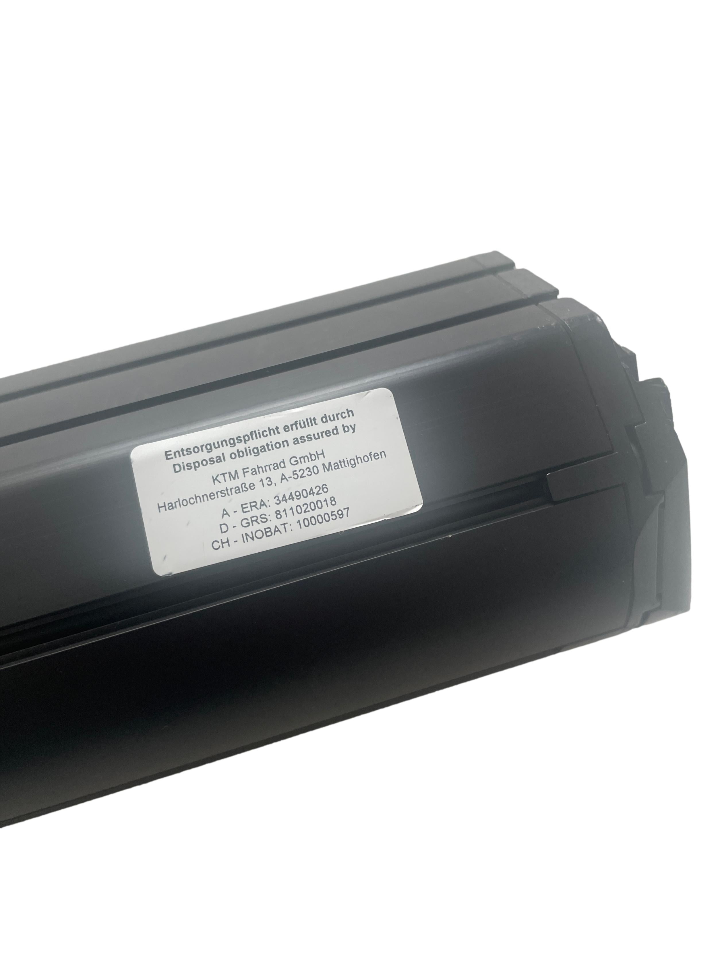 Bosch Powertube 500 - Energieinhalt (aktuell) 95% -  horizontal