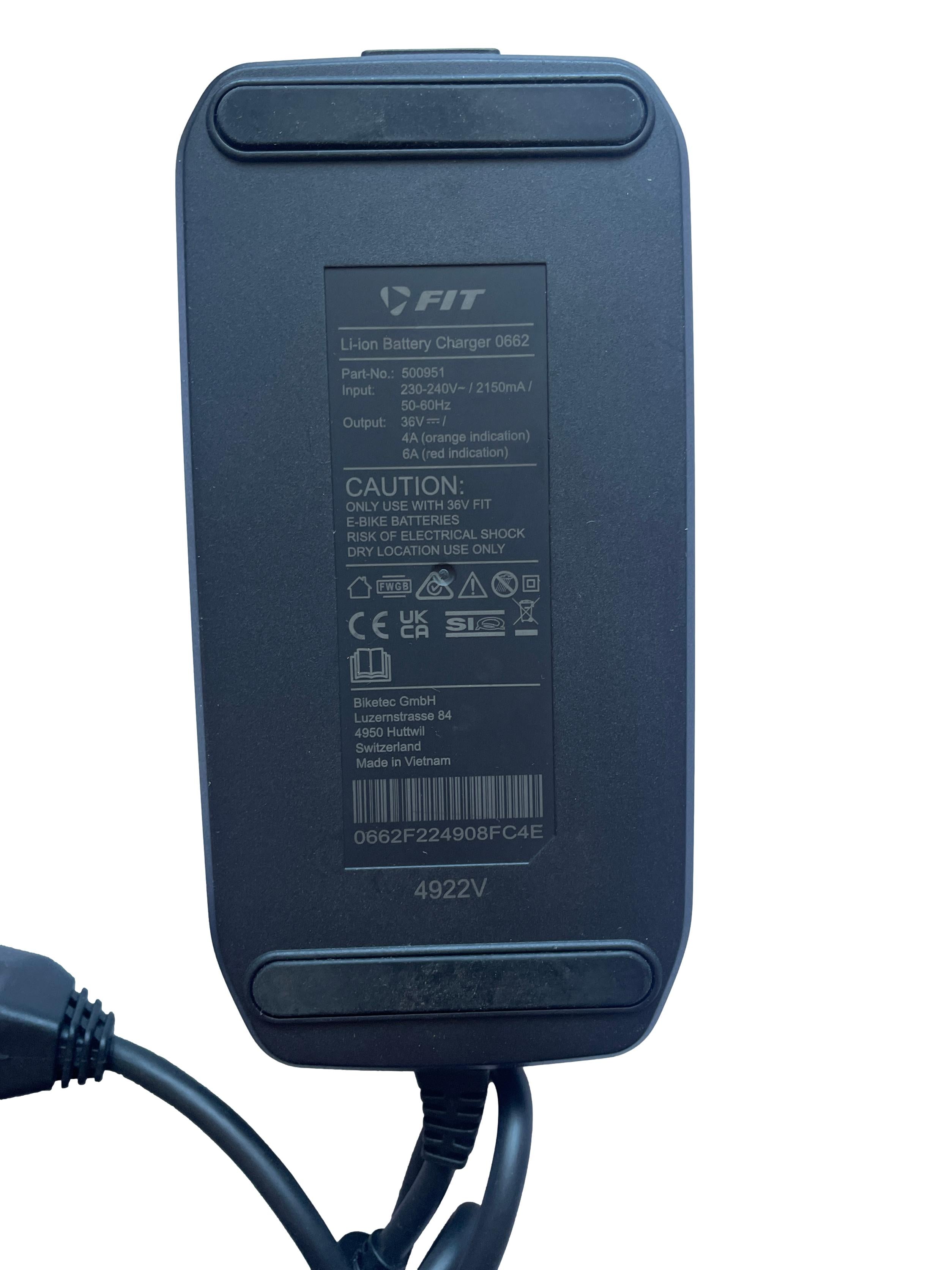 FIT Standard Charger - Model: 500951